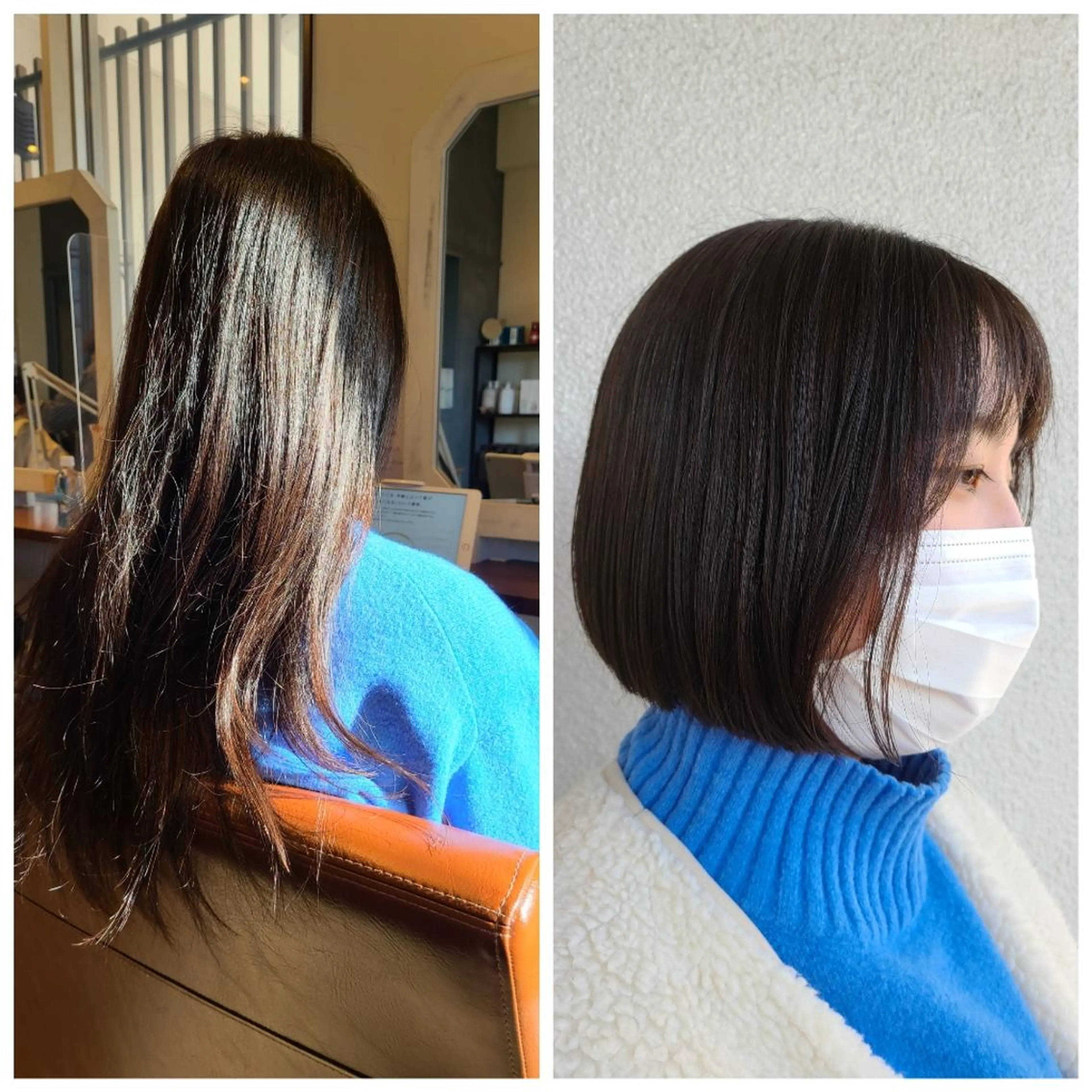 ショート ボブ カット トリートメント Hazumi Ayanoのヘアスタイル