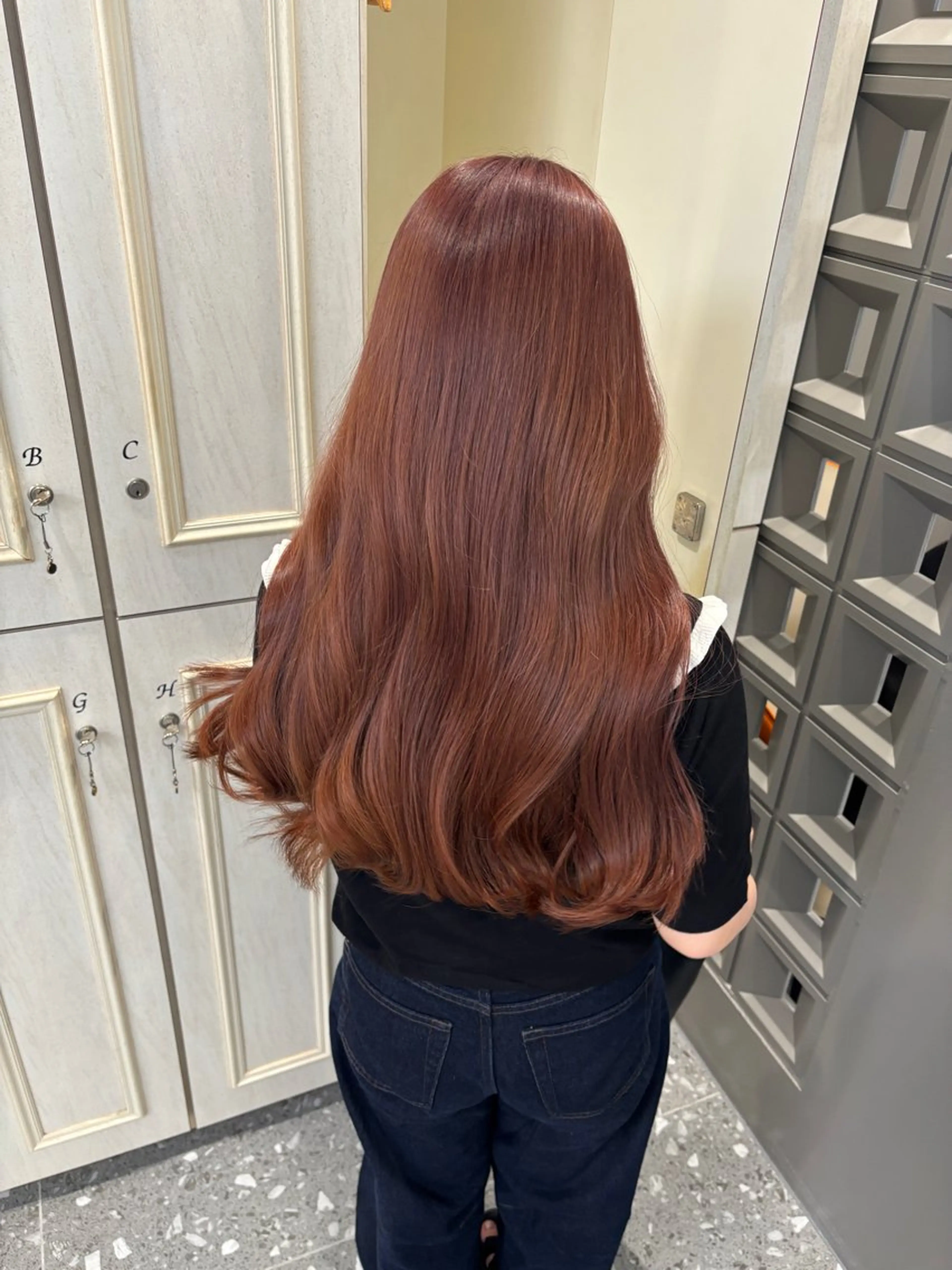 ロング カラー カット ヘアカラー トリートメント 🫧 栄ハイトーン Yasuyo🫧のヘアスタイル