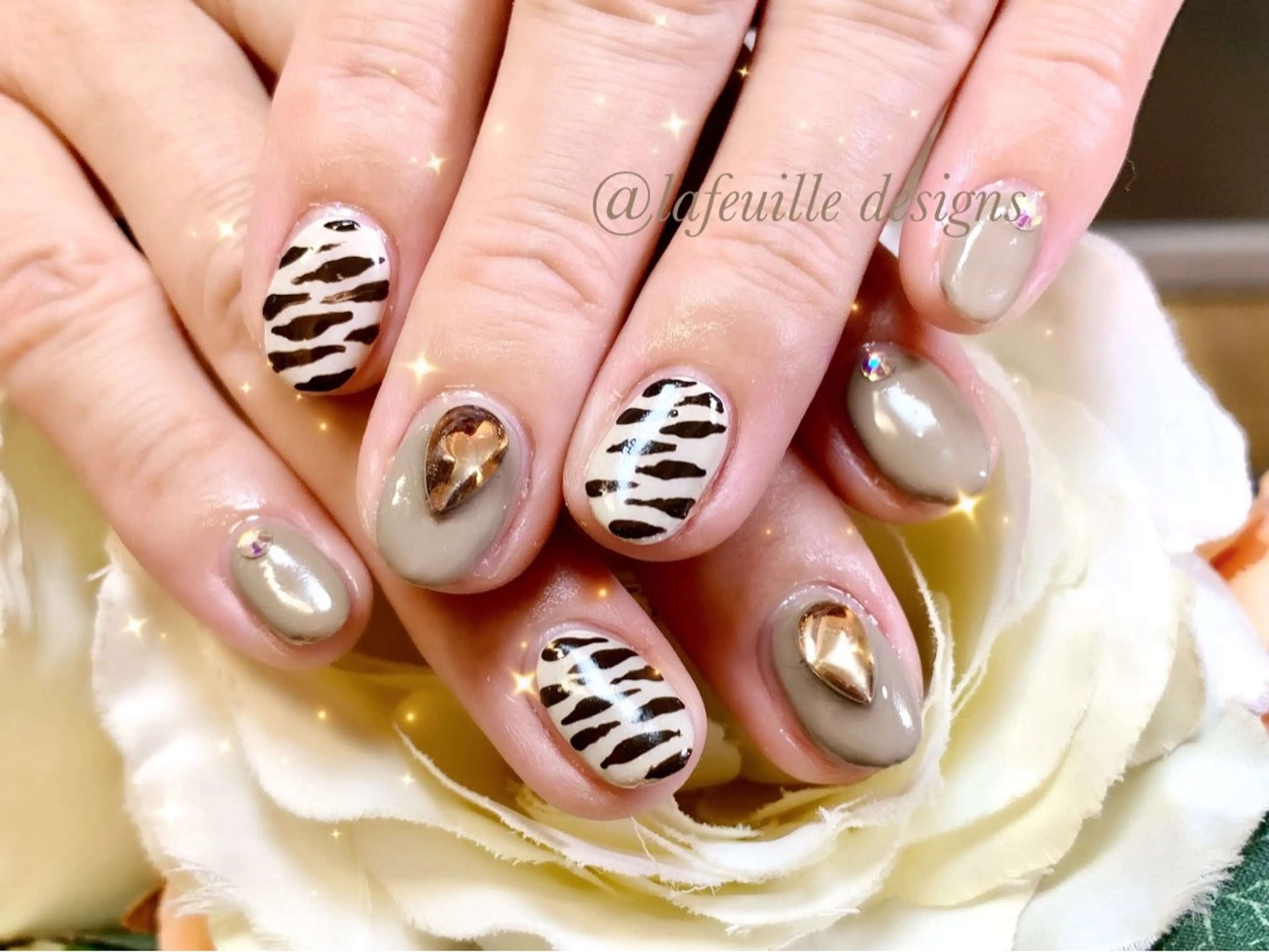 ネイル サロンドラフィーユ LAFEUILLEのネイルデザイン
