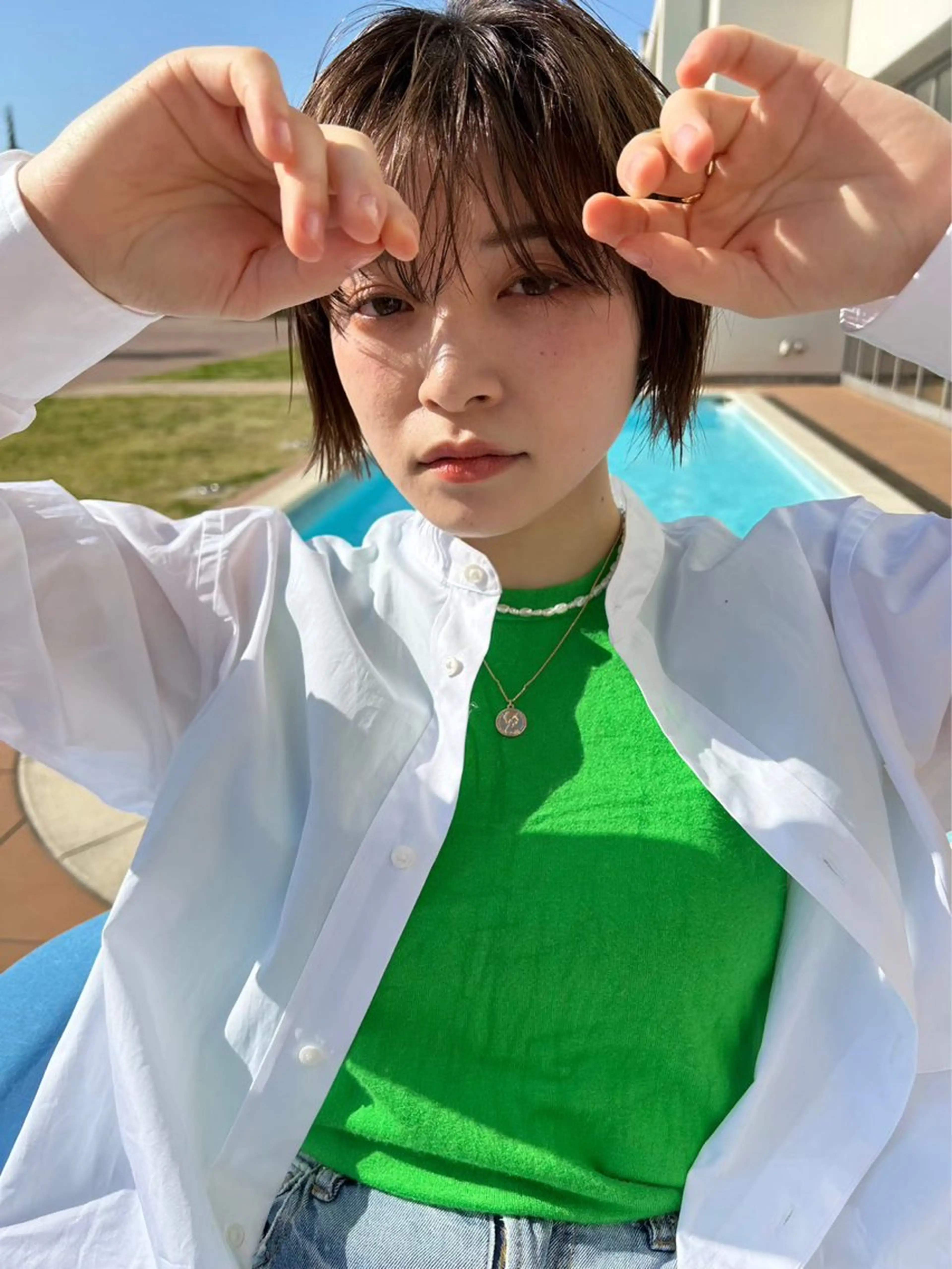 菅原 しずくのヘアスタイル