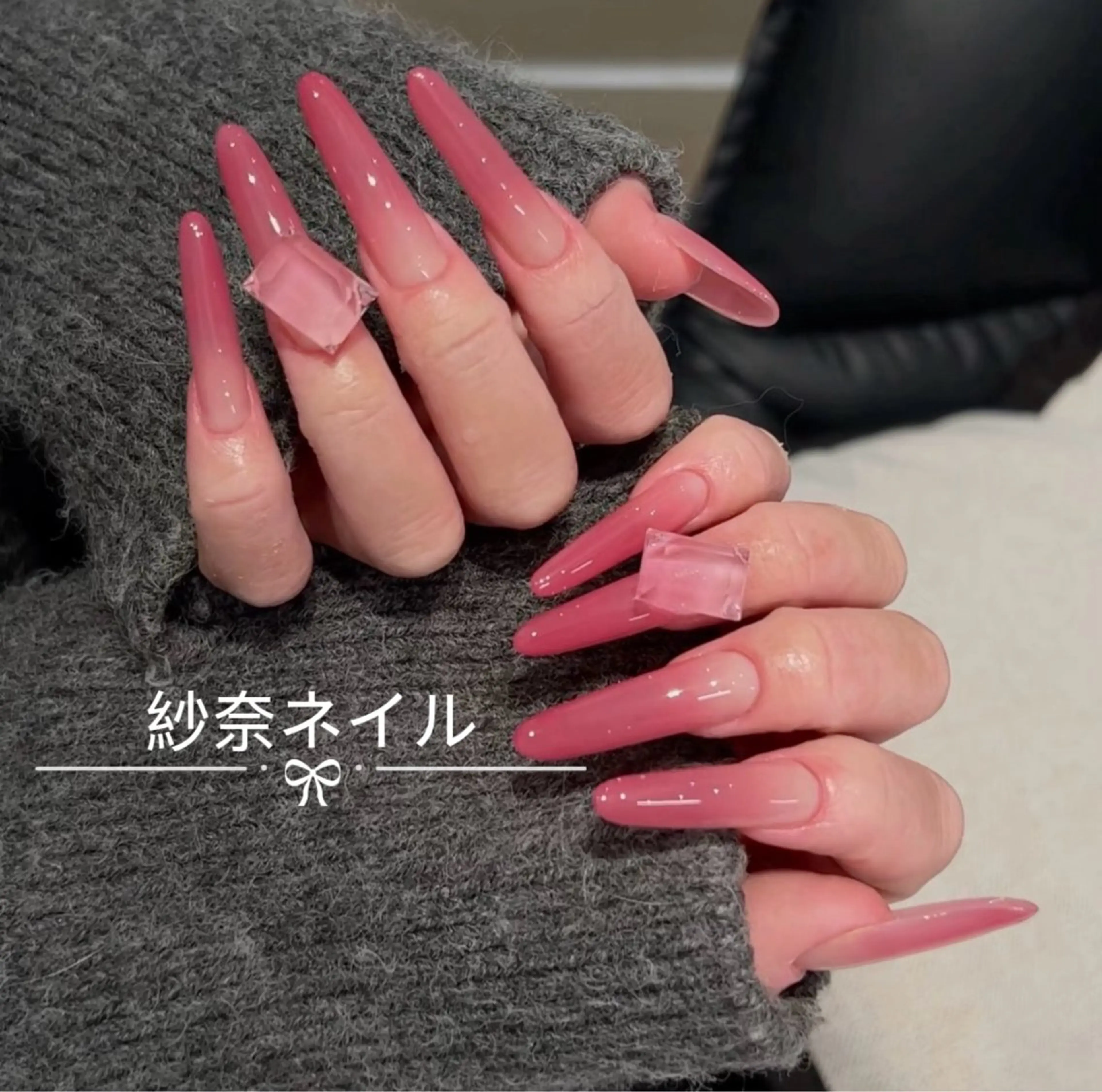 ネイル ハンドネイル 纱 奈のネイルデザイン