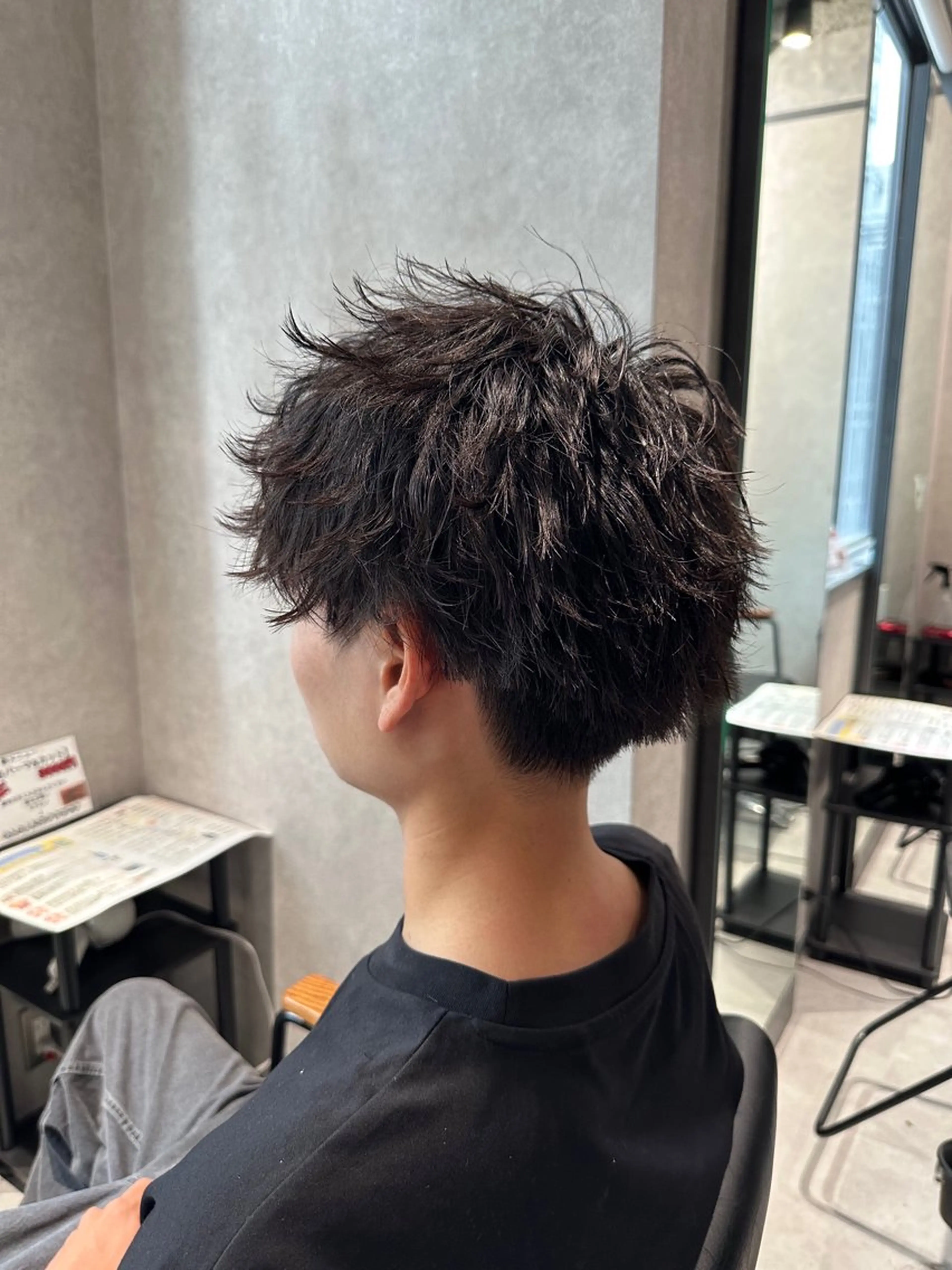 ショート ヘアアレンジ メンズ NEXT NEO所属・メンズヘア静岡 ✂︎Ryuheiのヘアスタイル