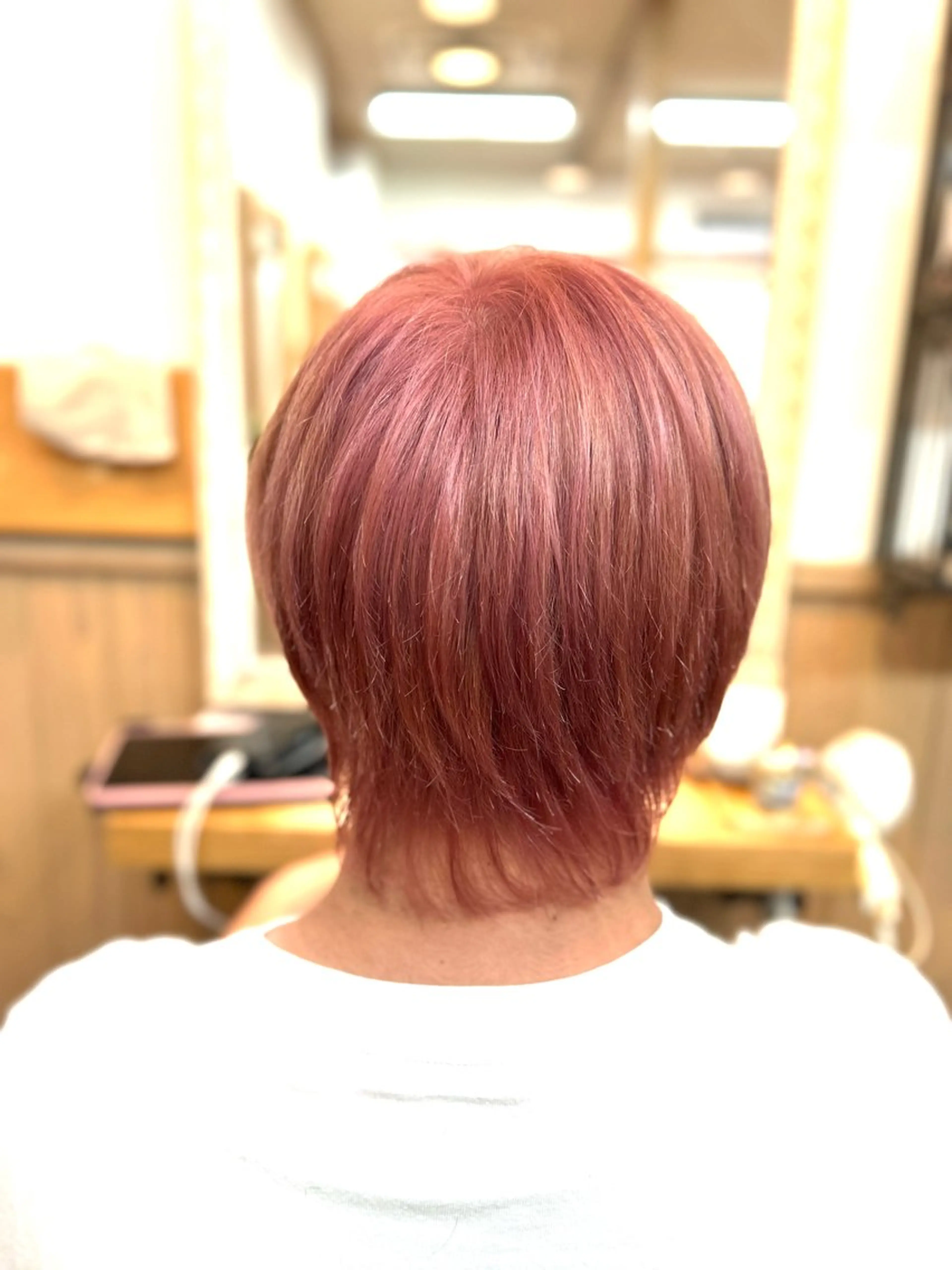 ショート カラー メンズ カット ヘアカラー 林 エリのヘアスタイル