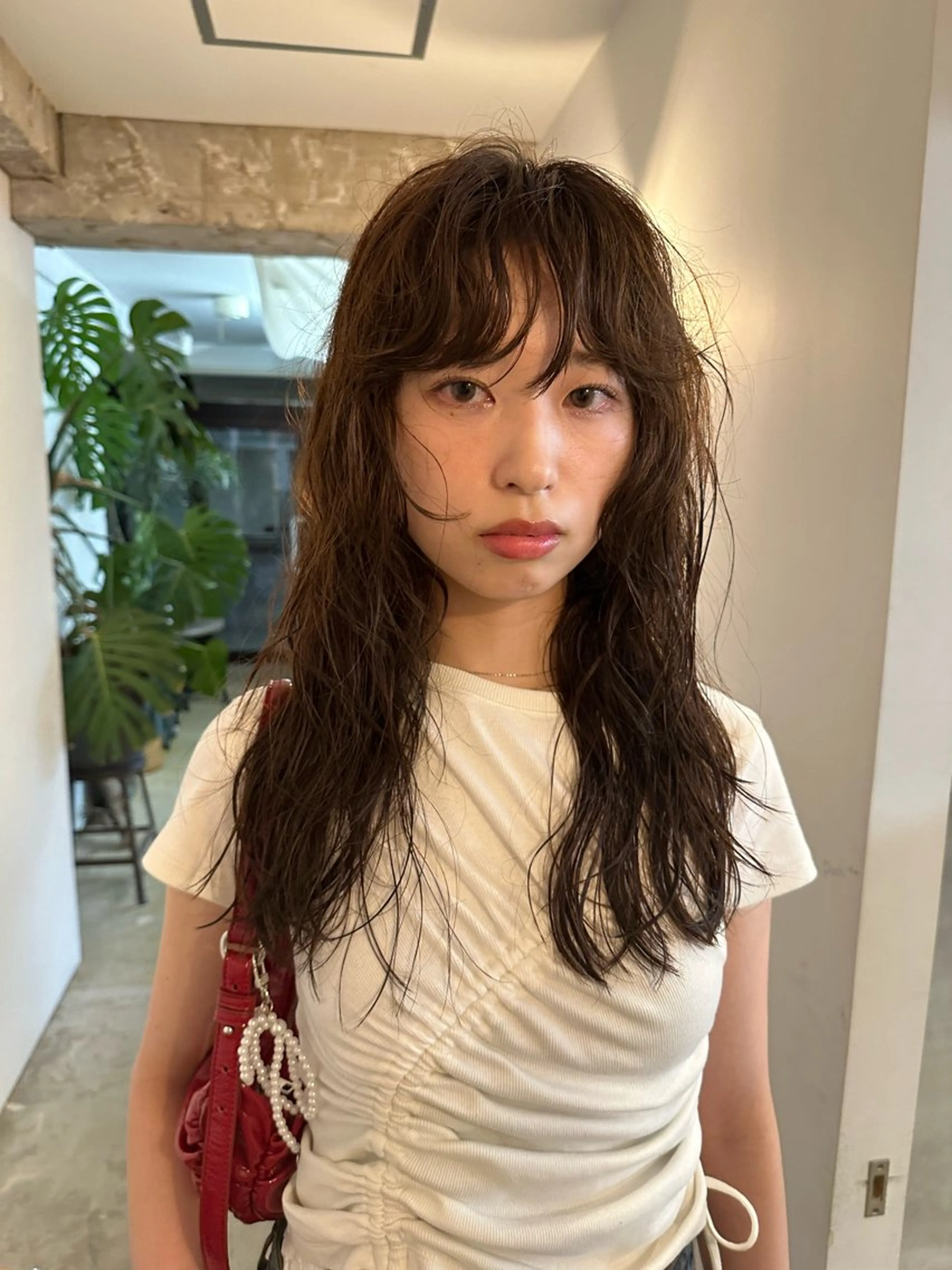 ロング パーマ 縮毛矯正 GATTACA RYOのヘアスタイル