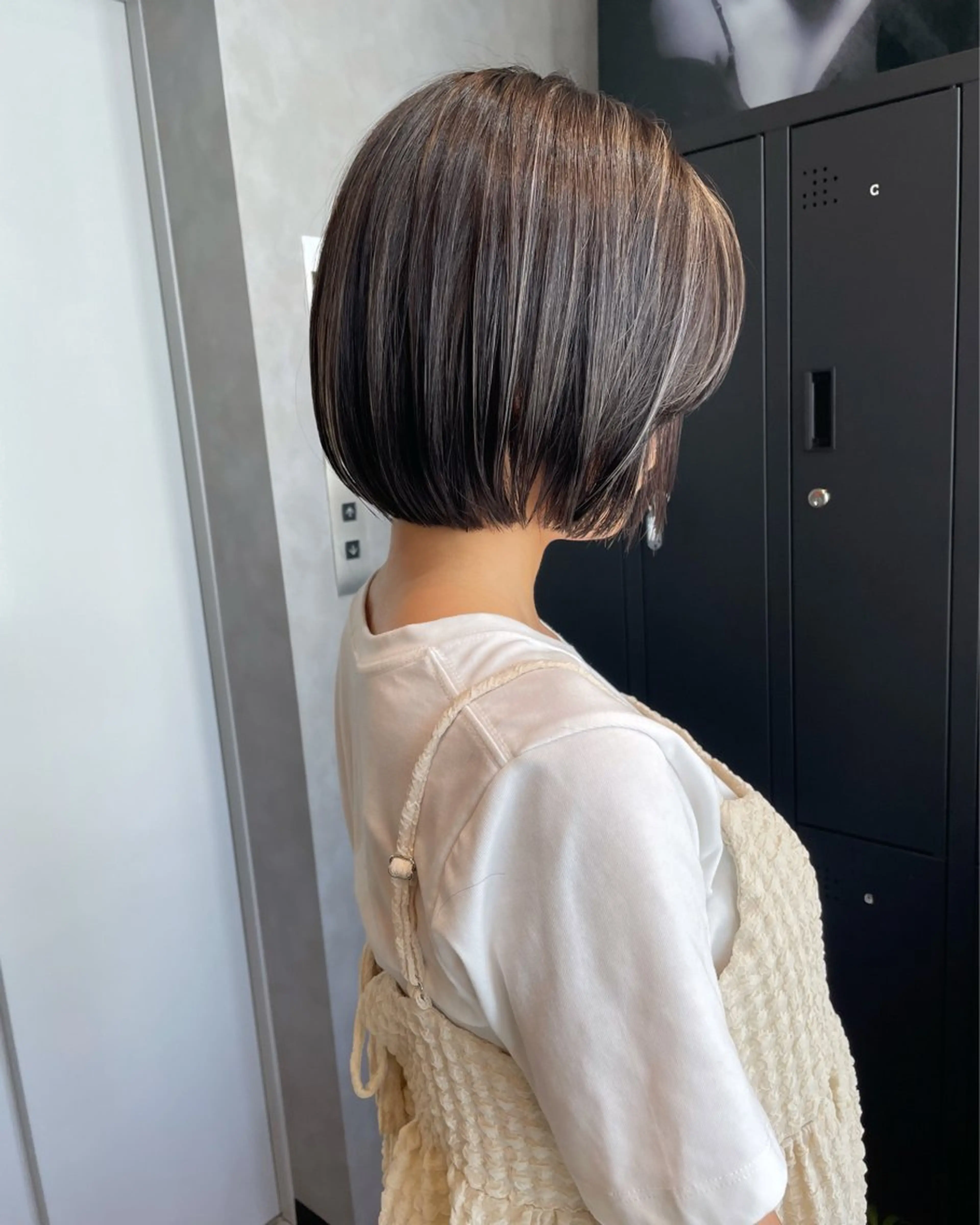 カット+コントラストハイライト+1stepトリートメントの写真