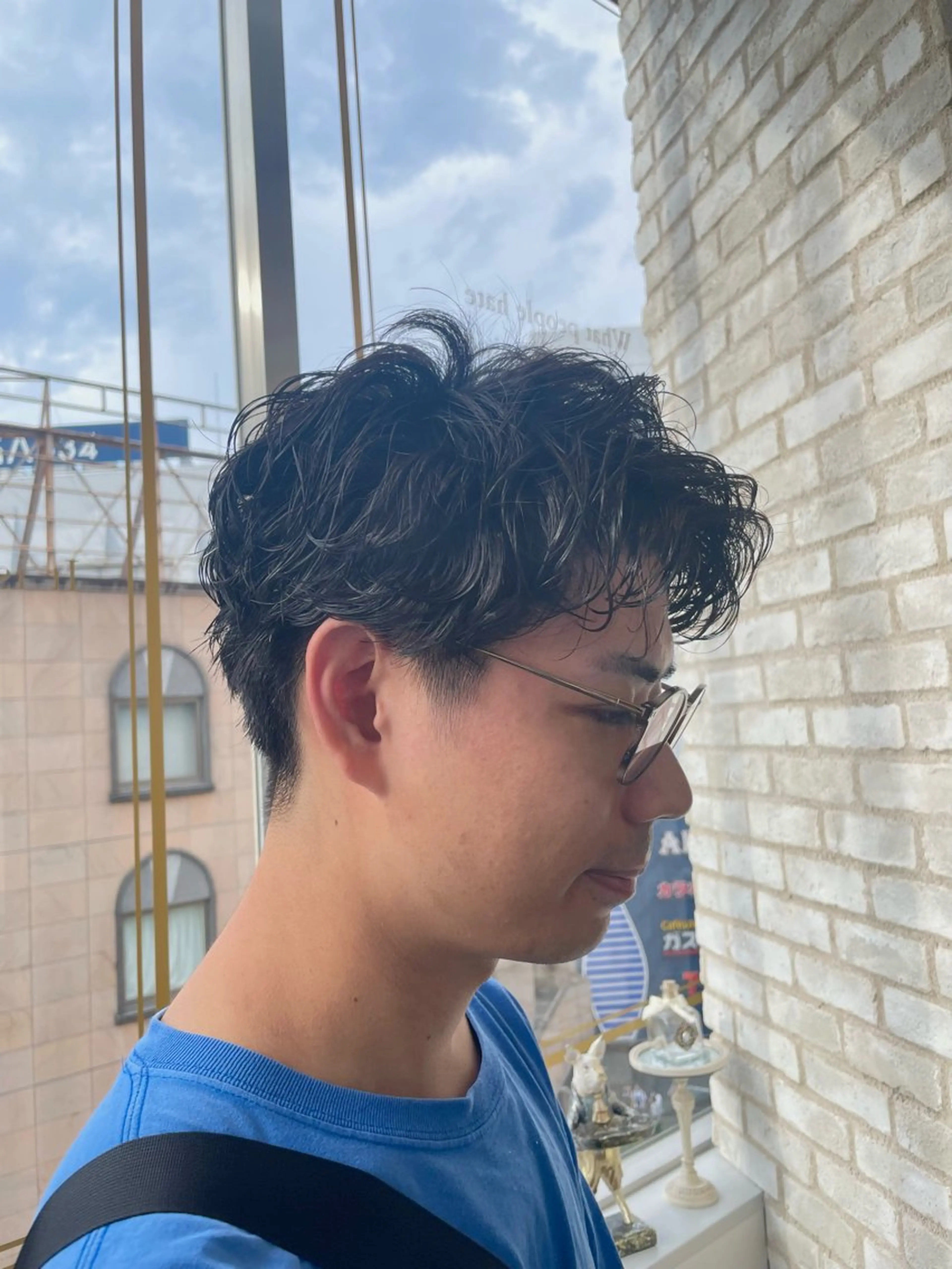 ショート パーマ Clarus by artina所属・くびれヘア 似合わせ⭕️ユウキのヘアスタイル