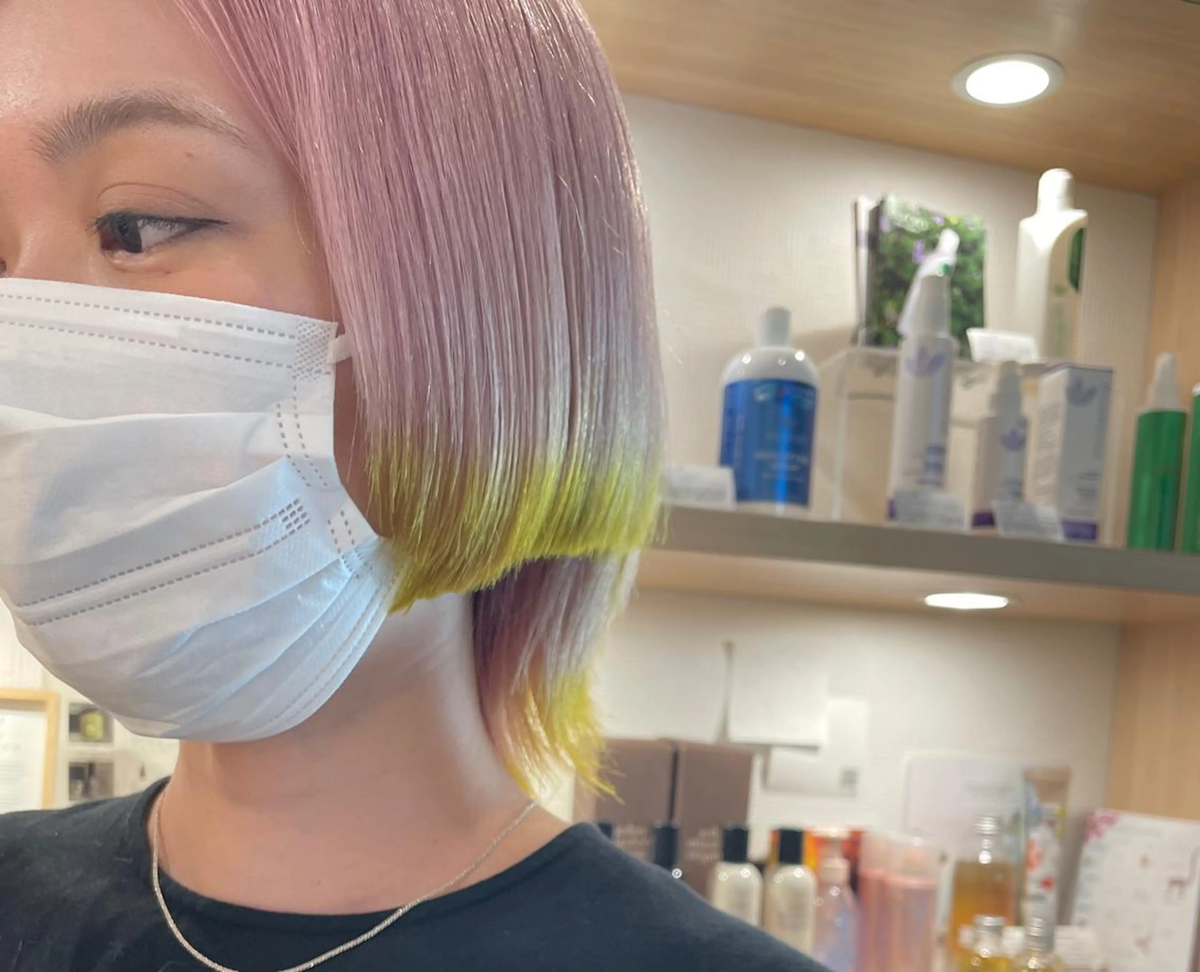 ショート カラー デザインカラー ヘアカラー トリートメント 城　健太郎 💎ハイトーンのヘアスタイル