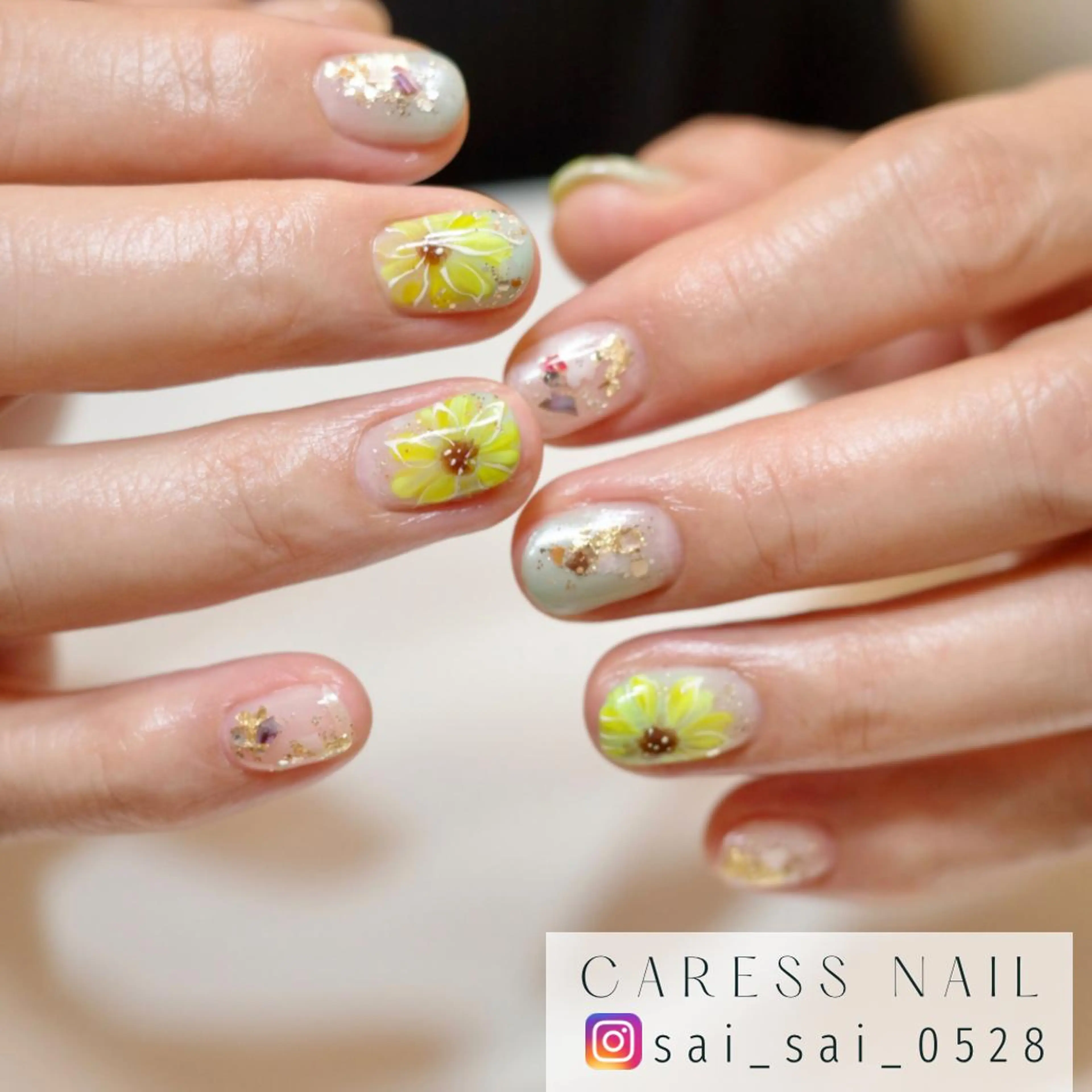 ネイル caress nail カレスネイル 代々木上原所属・カレスネイル さいのネイルデザイン