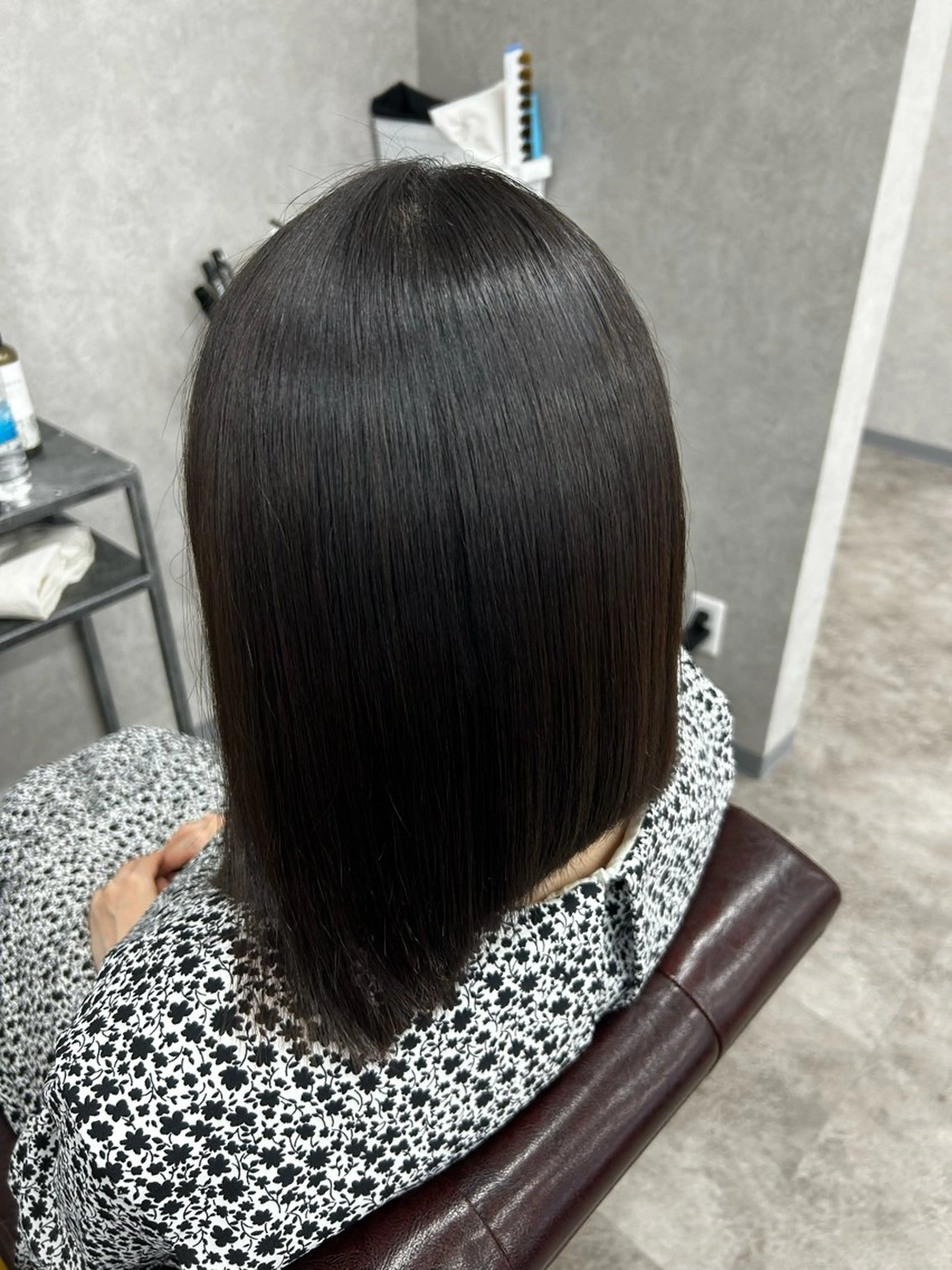 ミディアム 縮毛矯正 TOTAL BEAUTY BREK GRACIAS一宮店所属・Gracias一宮 Rikoのヘアスタイル