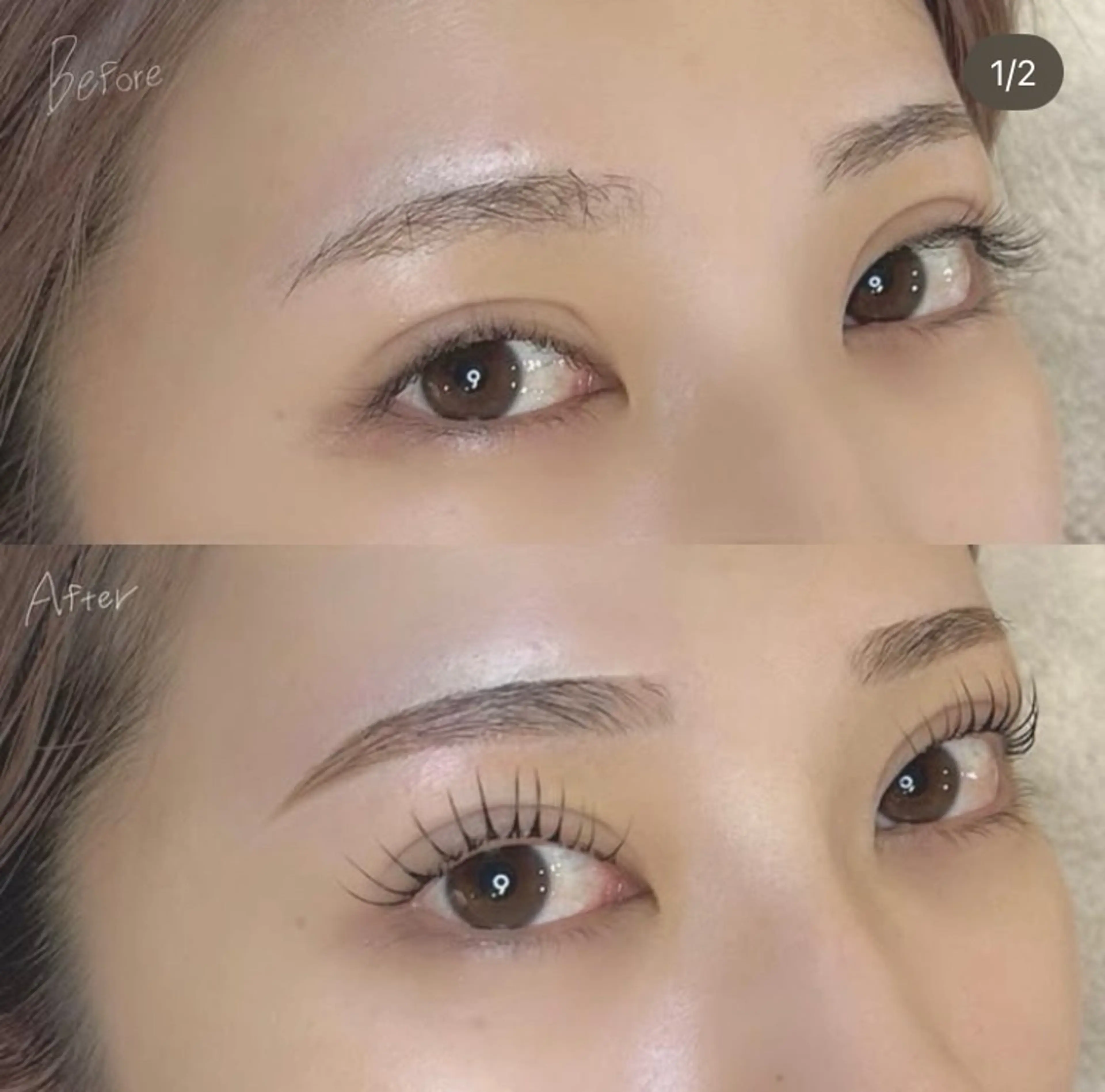 マツエク・マツパ ロレインブロウ　大津膳所駅前店所属・ロレインブロウ膳所 harukaのマツエク・マツパデザイン