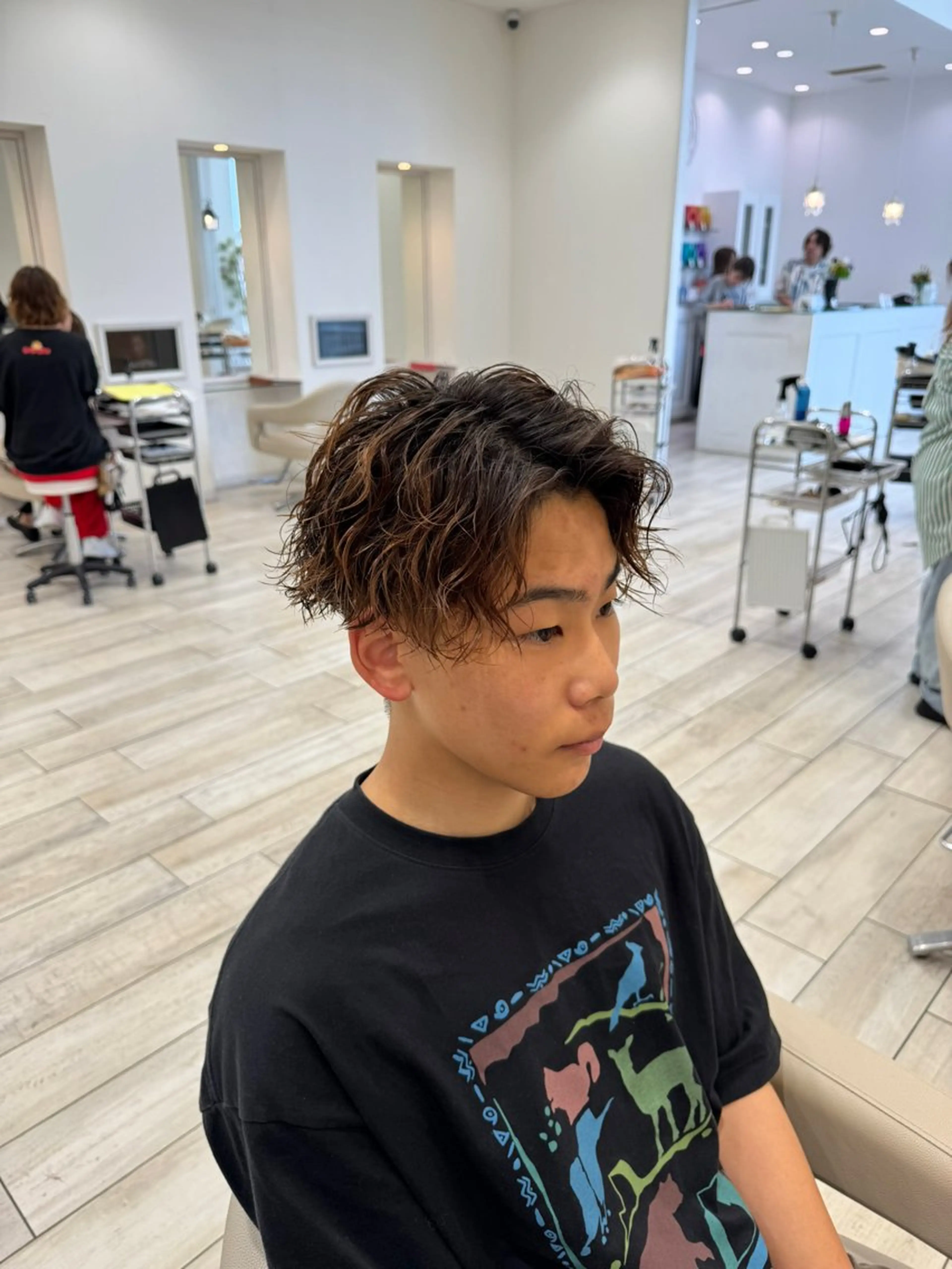 カット+パーマ【スパイラルパーマ】+トリートメントの写真