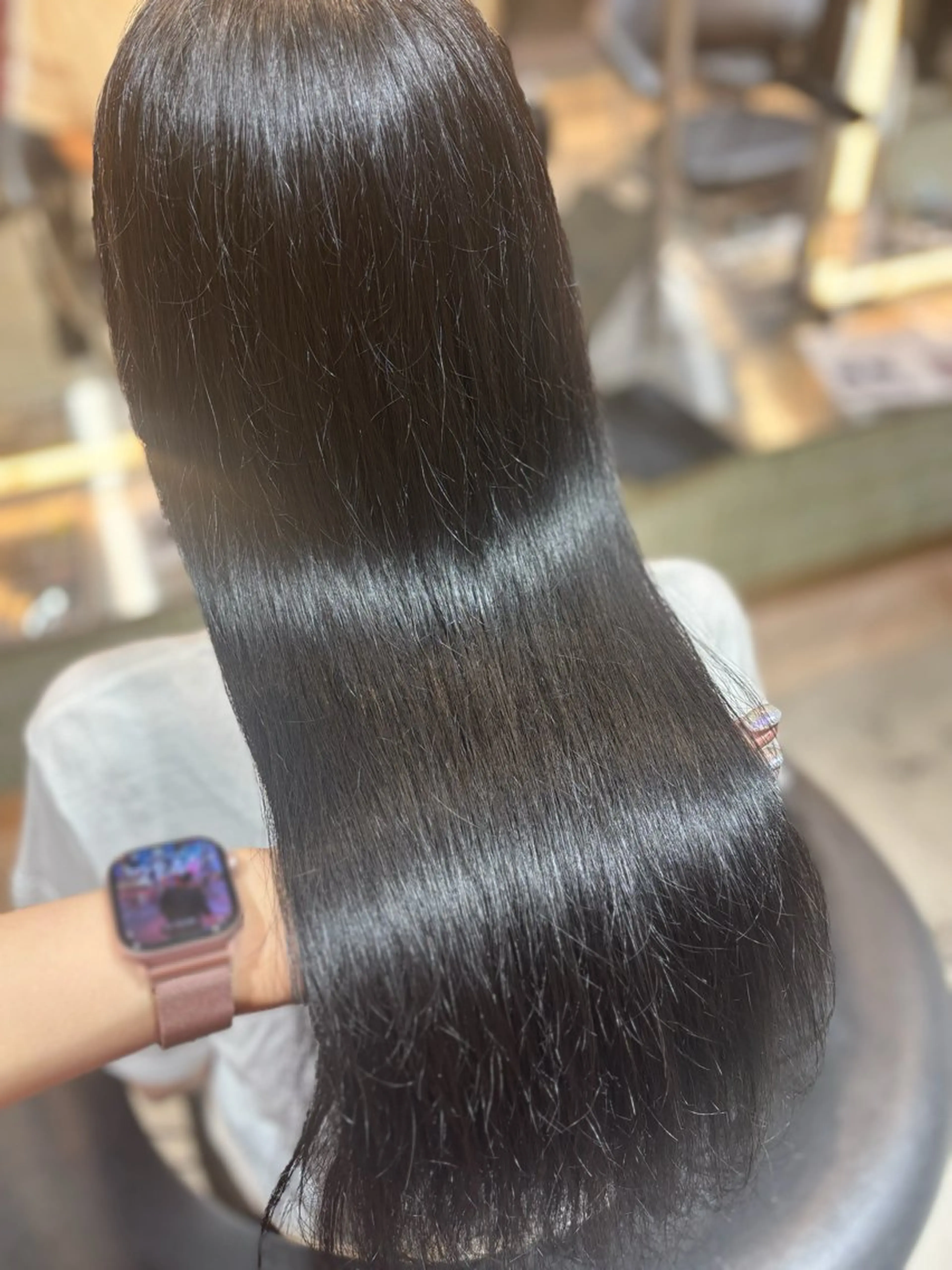 【♥️ご新規様限定♥️】グレイカラー（白髪染め）＋内部補修トリートメント🫧の写真