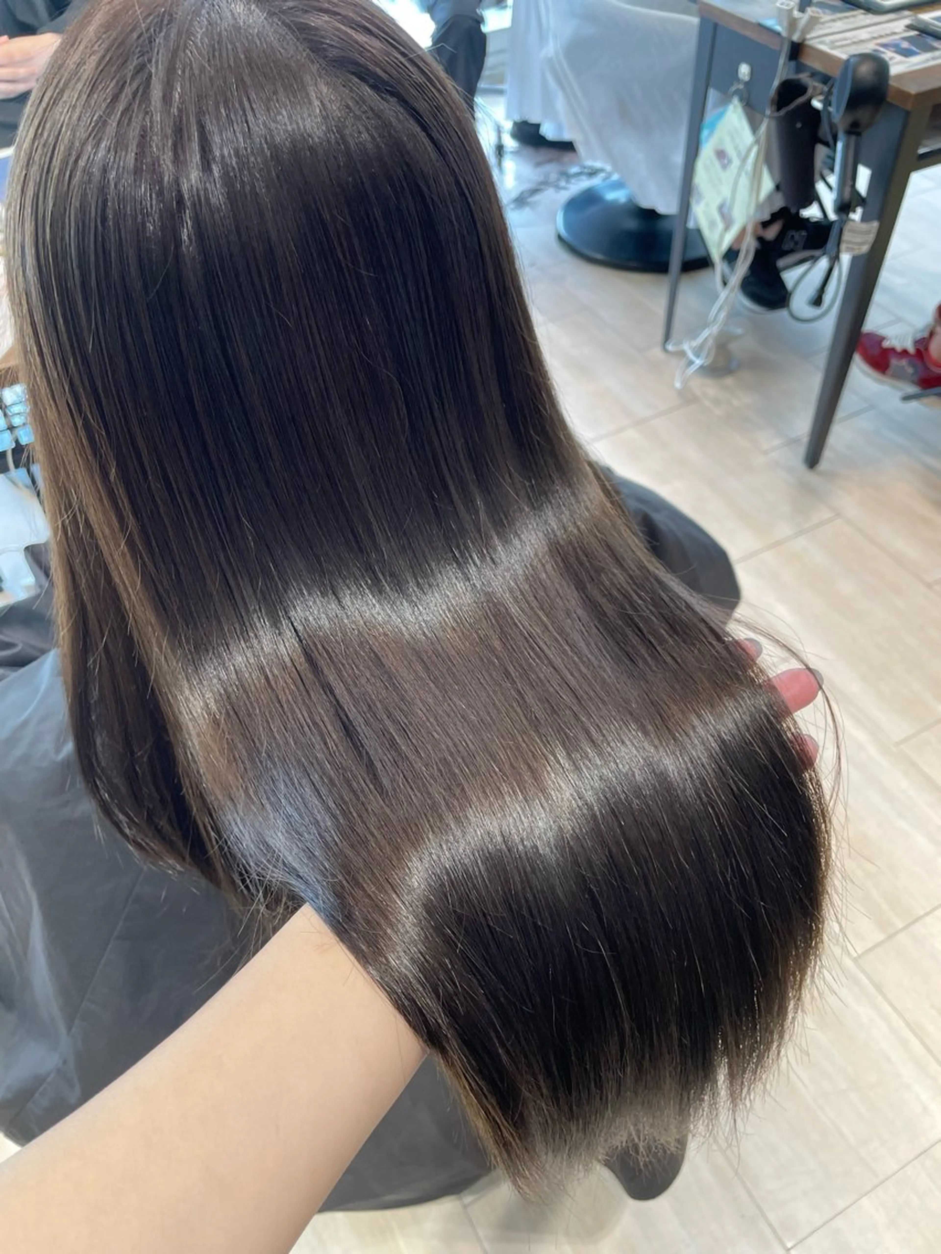 カラー アッシュ ベージュカラー ヘアカラー 艶カラー/アレンジ/ はまぐちうみのヘアスタイル