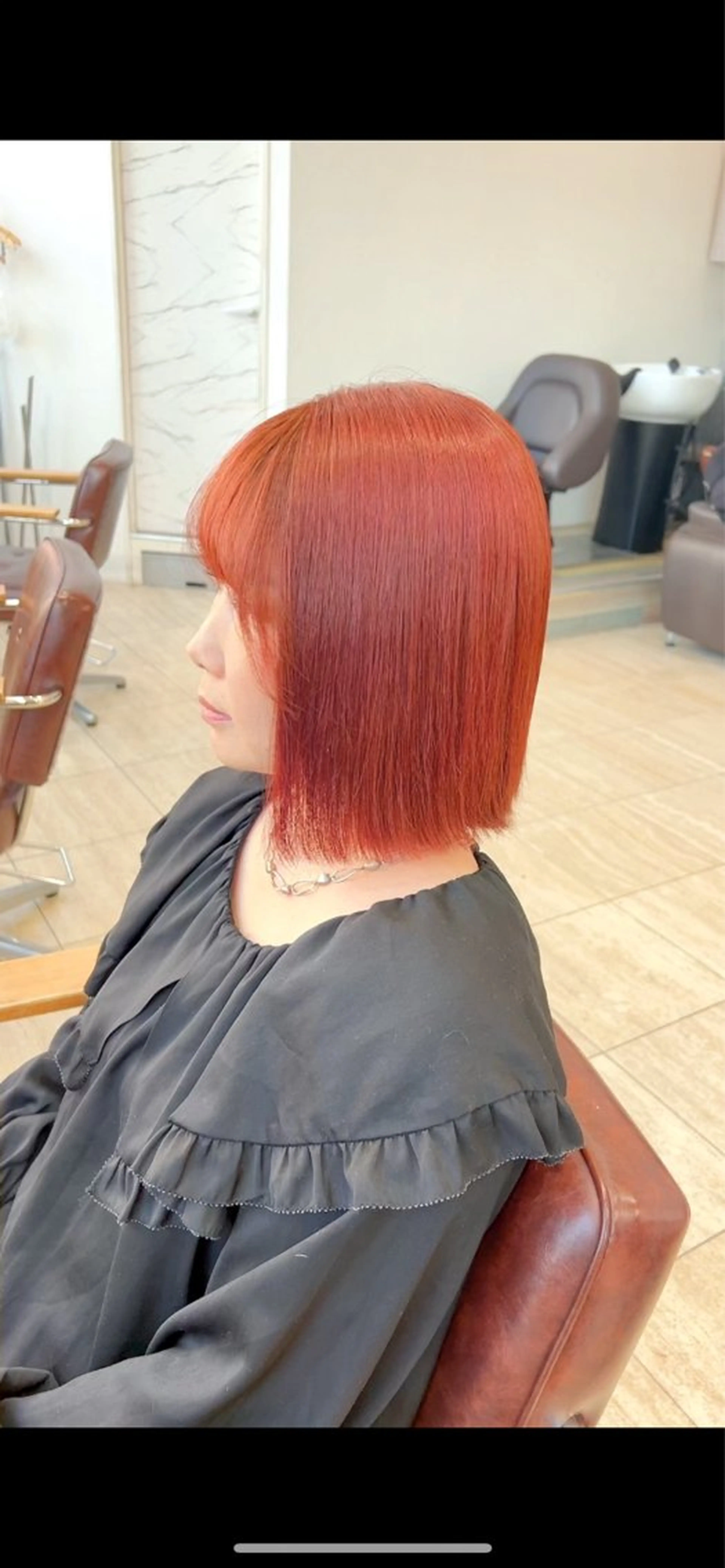 ショート カラー オレンジ men's&ladys J'sGrace【メンズアンドレディース ジェイズグレイス】所属・🌻J'sGrace /JUMA🌻のヘアスタイル