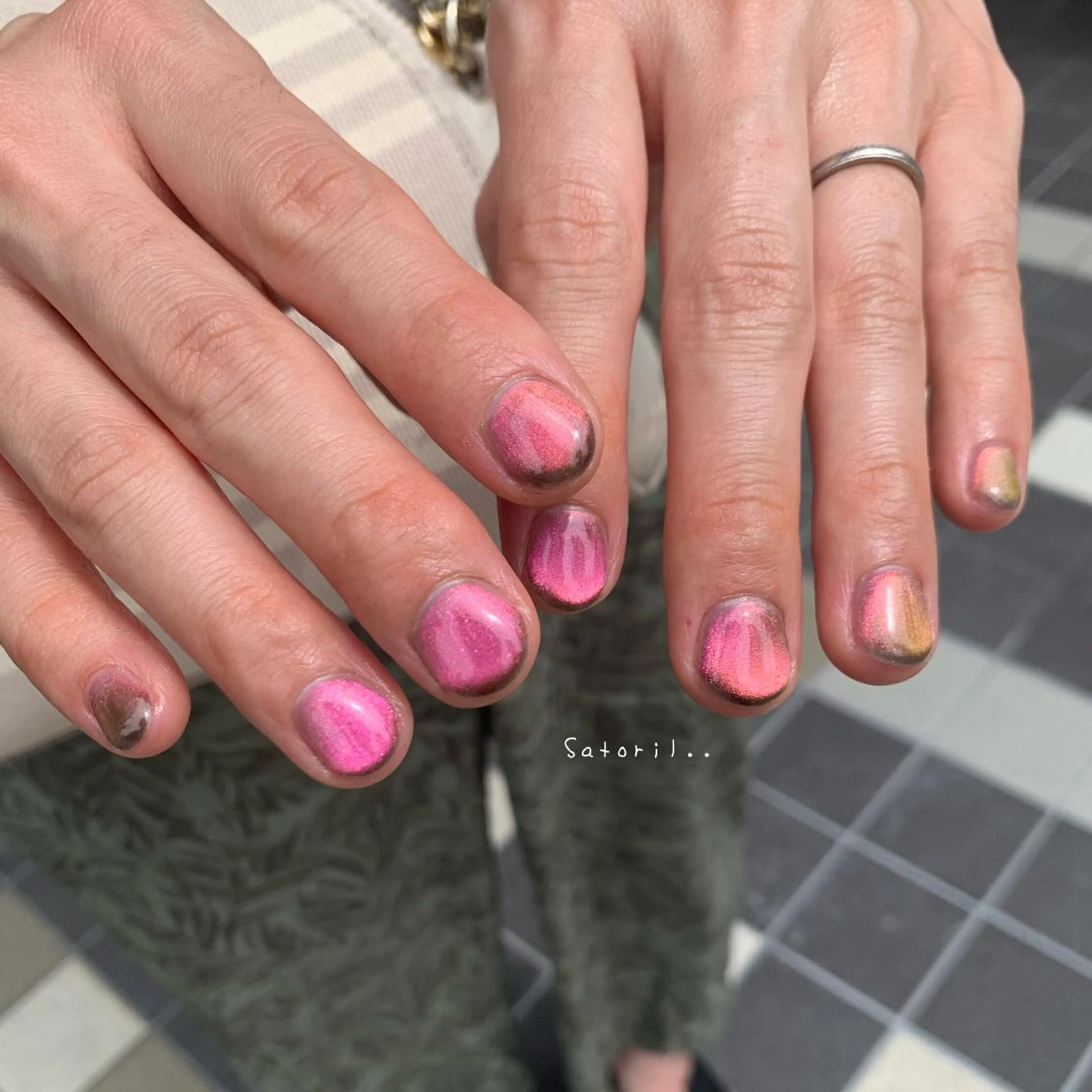 ネイル マグネットネイル Satoril..nail room所属・satoril.. nail roomのネイルデザイン