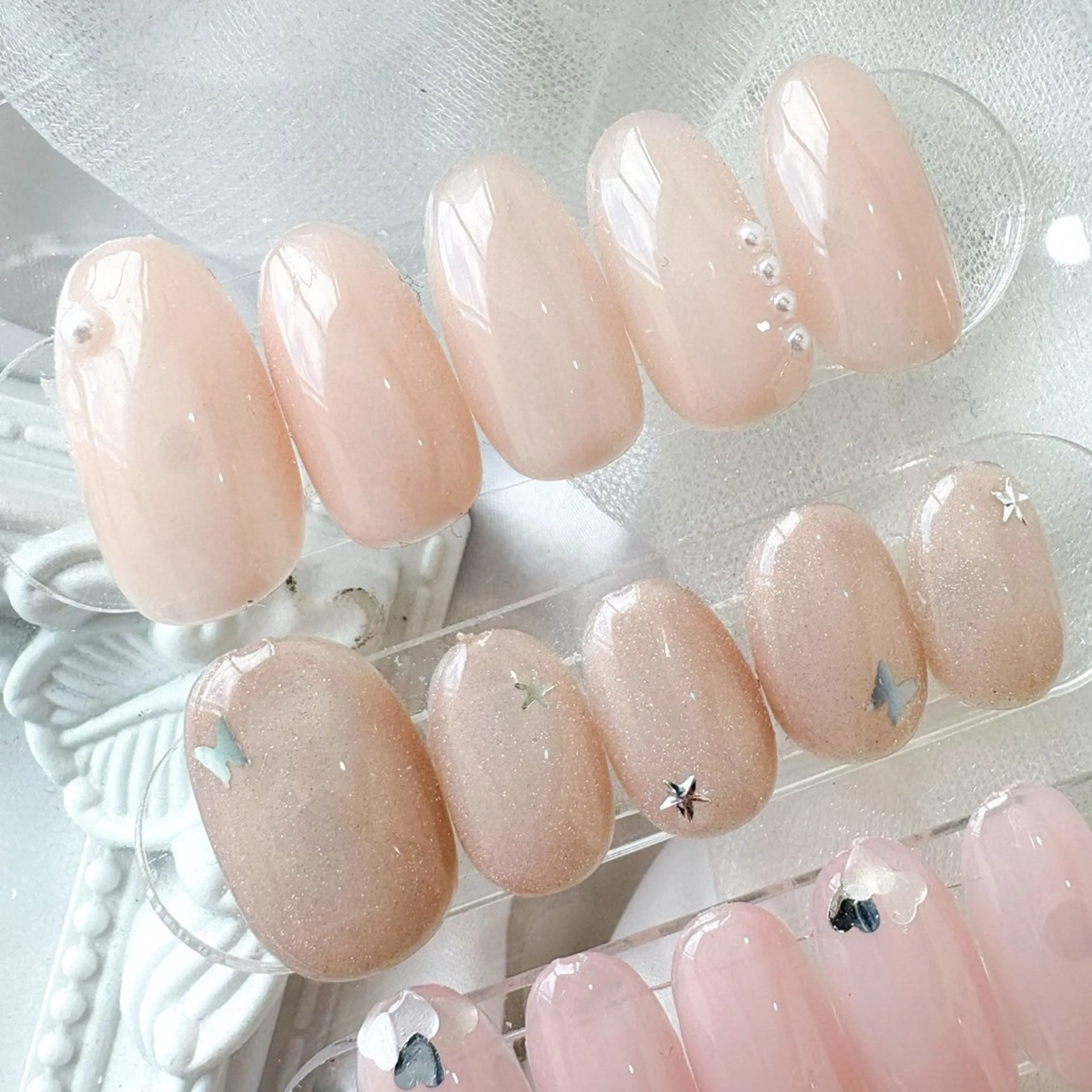 ジェルネイル💅フット ワンカラー オフ込みの写真