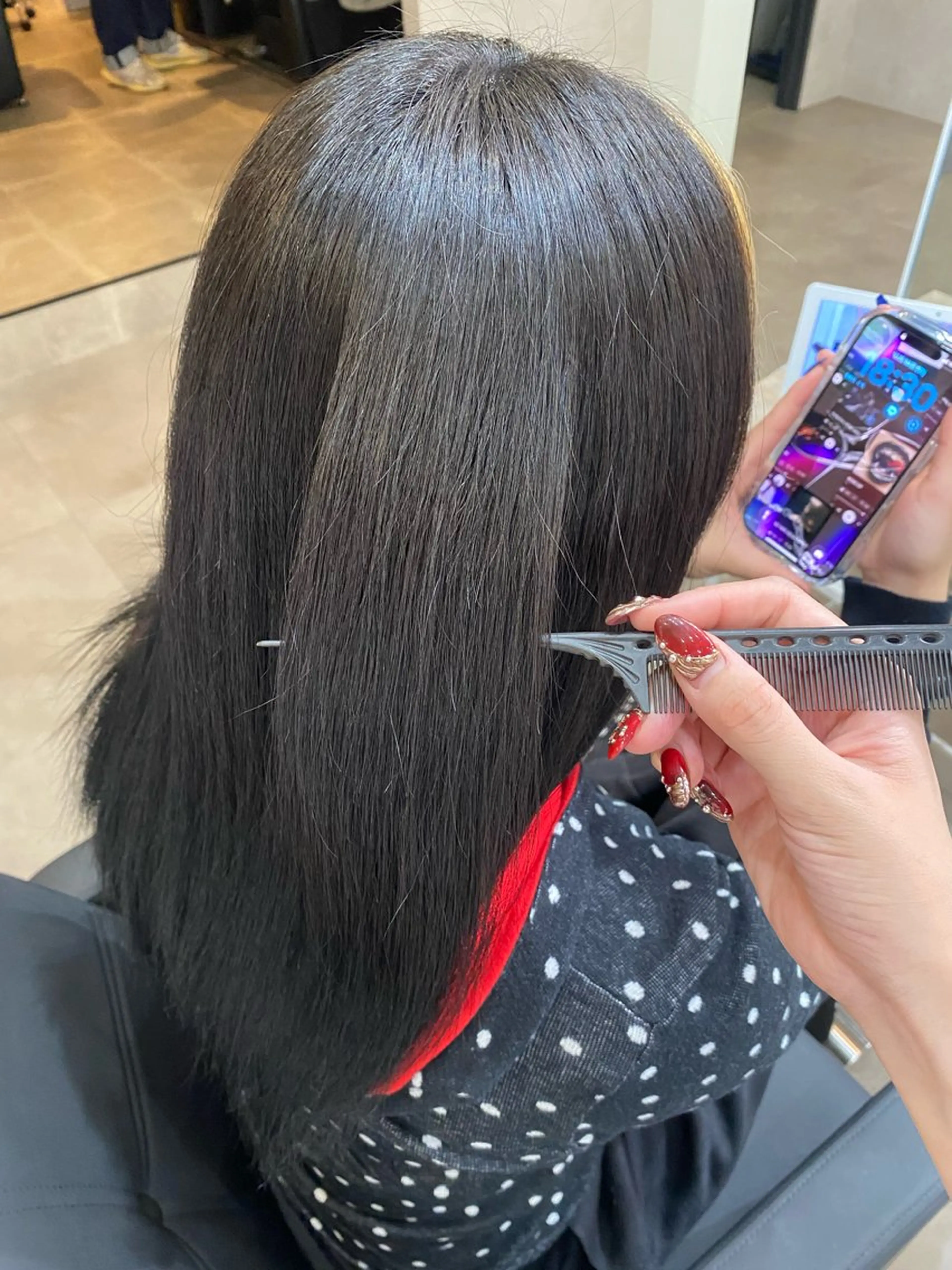 吉田 恋々音のヘアスタイル