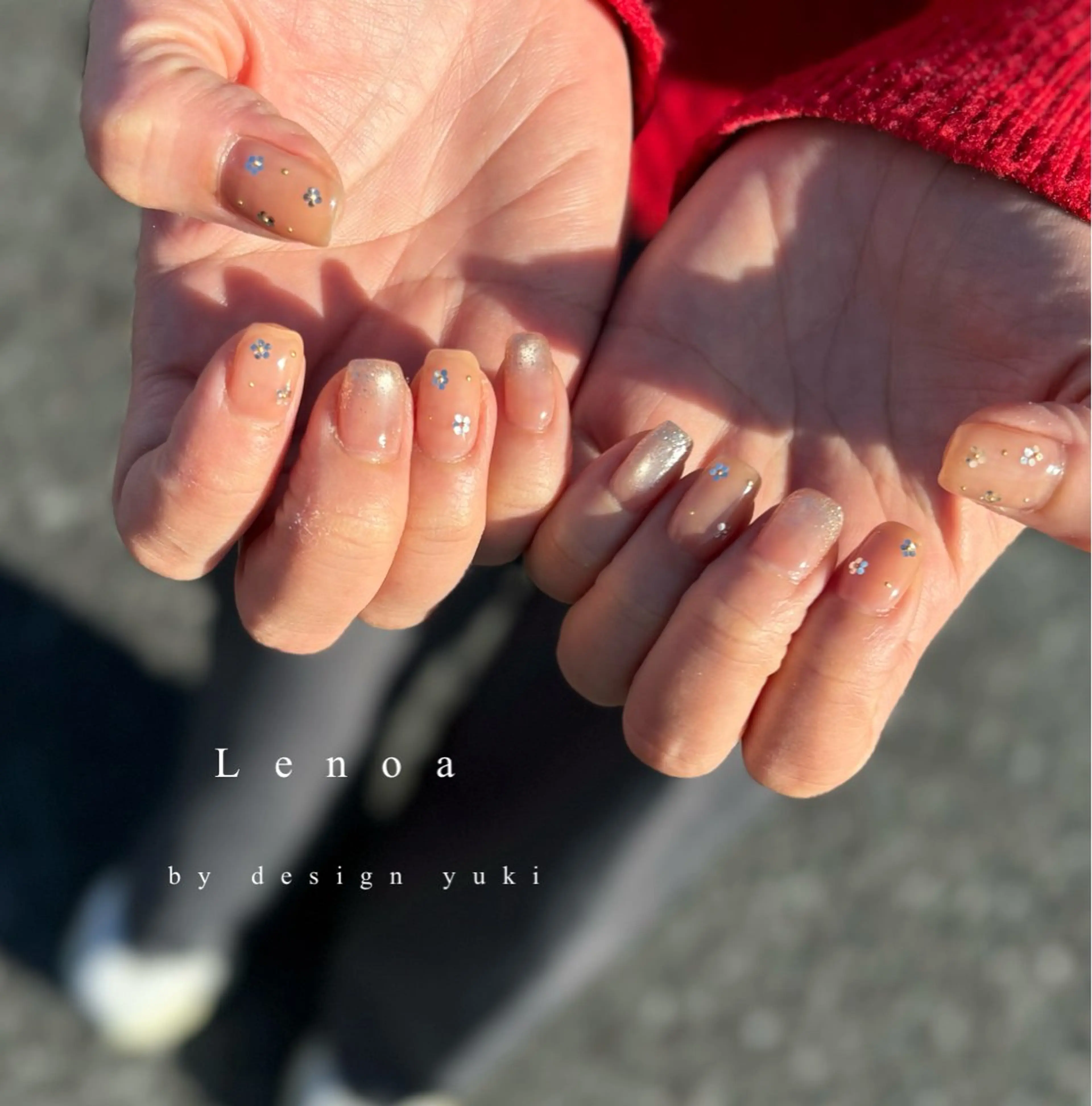 ネイル ハンドネイル Lenoa Yukiのネイルデザイン