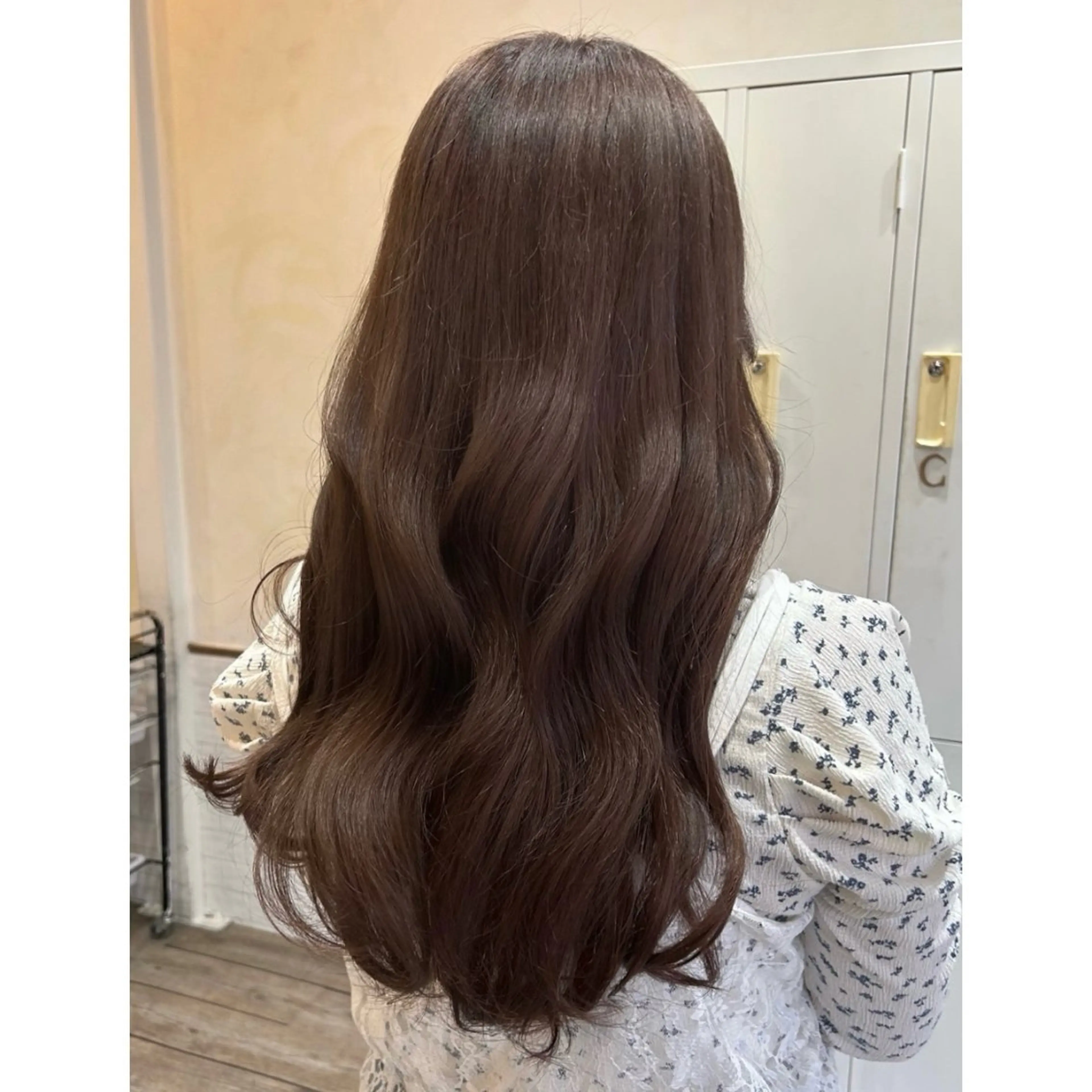 ロング チョコレートブラウン ヘアカラー 🌟azusa🌟 京橋のヘアスタイル