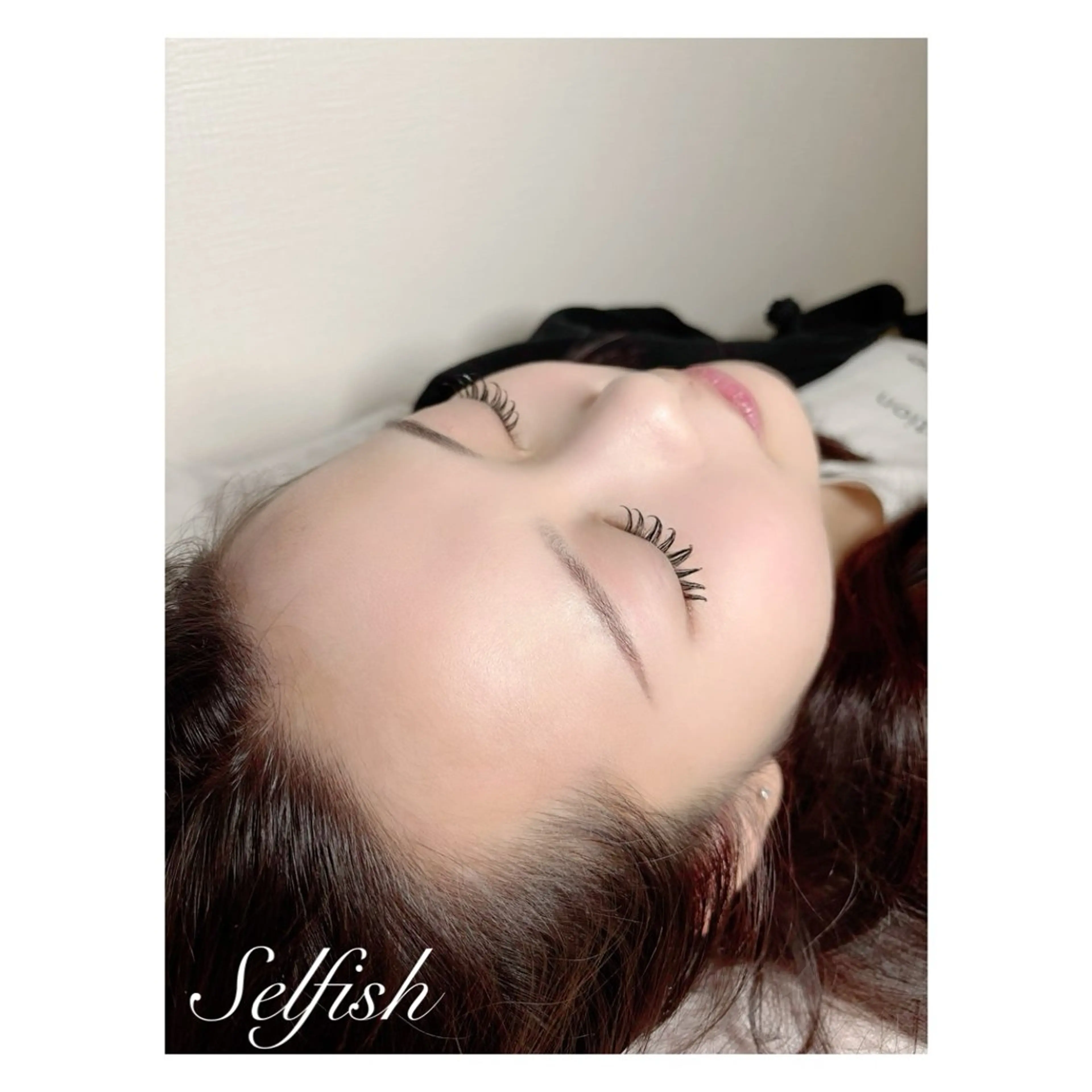 マツエク・マツパ 付け放題 束感まつ毛 フラットラッシュ eyelashsalonSelfish所属・. Selfishのマツエク・マツパデザイン