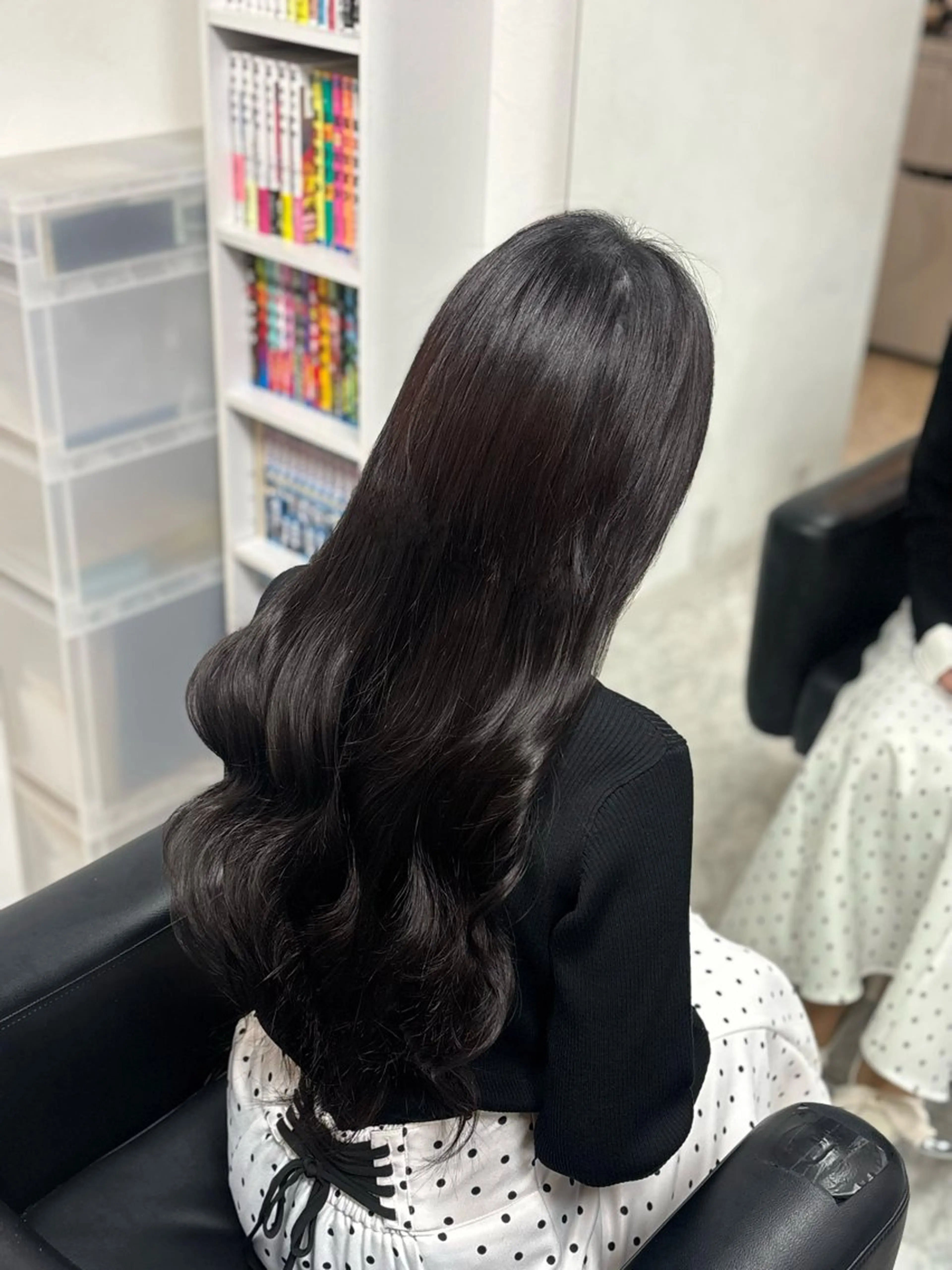 ロング エクステ パドゥプロン あんずのヘアスタイル