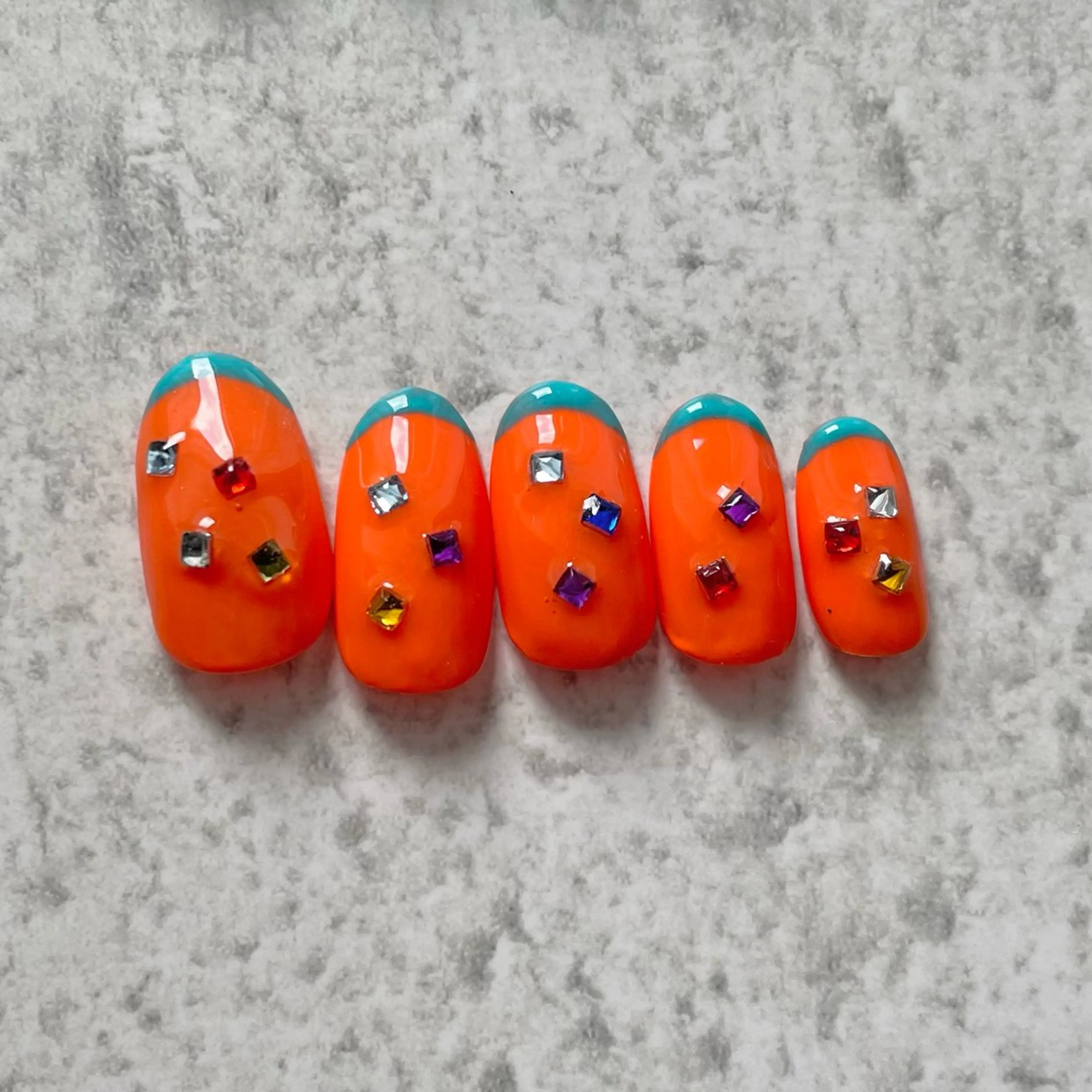 ネイル フレンチネイル GO TODAY SHAiRE SALON 原宿Kalon店所属・Hinako ☁のネイルデザイン