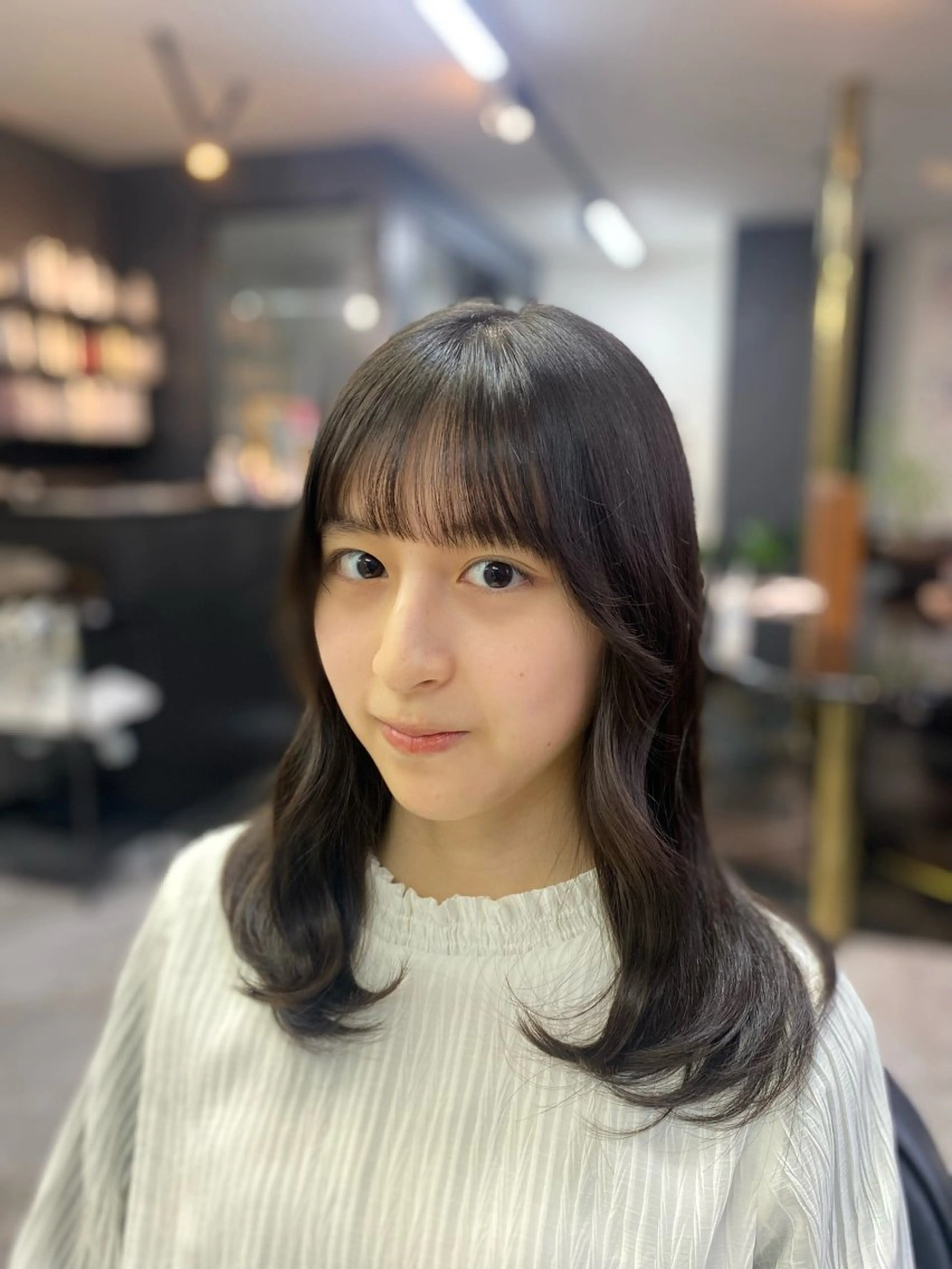 似合わせ前髪、顔まわりカット✂︎の写真