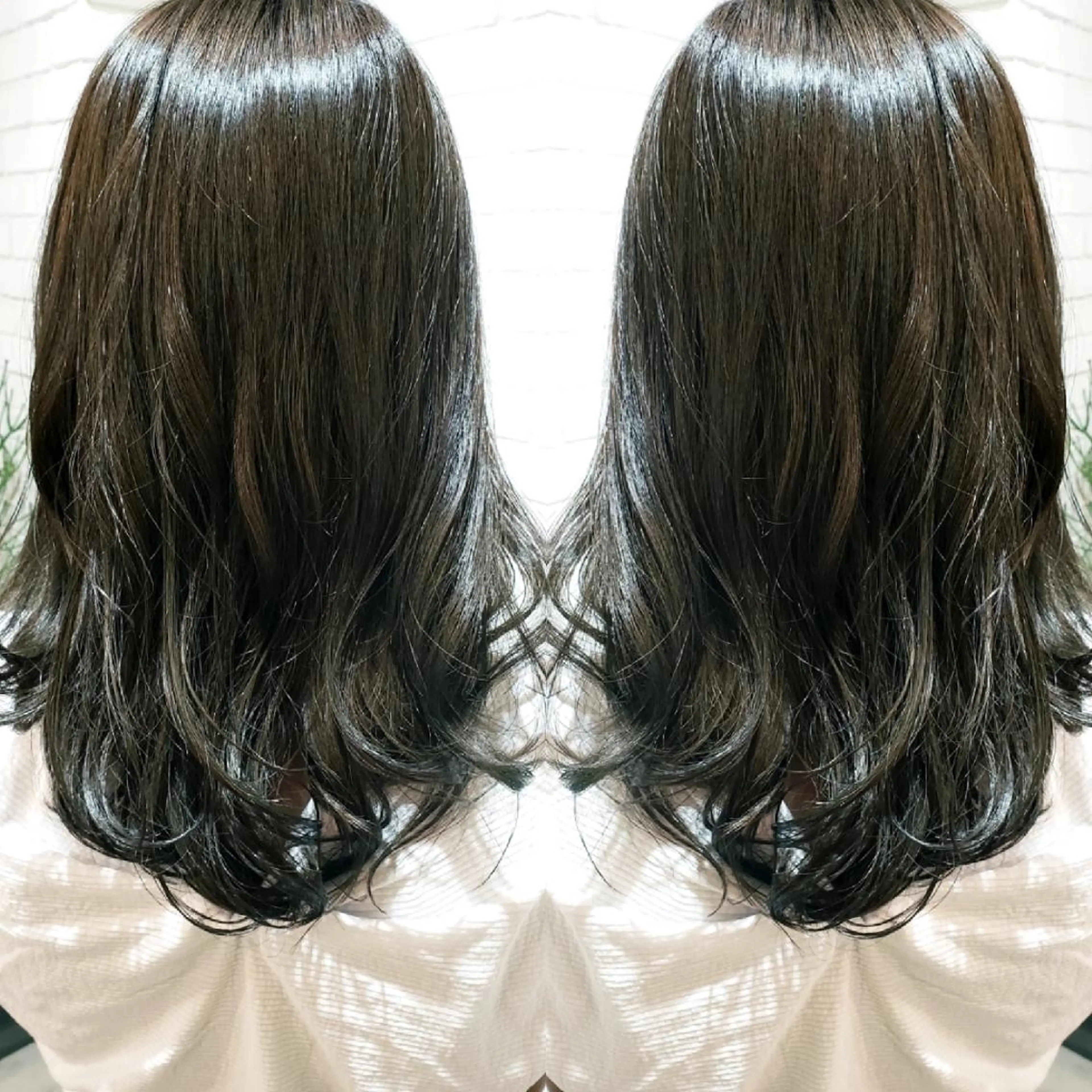 ミディアム カラー private salon Ao所属・紹介制private salonのヘアスタイル