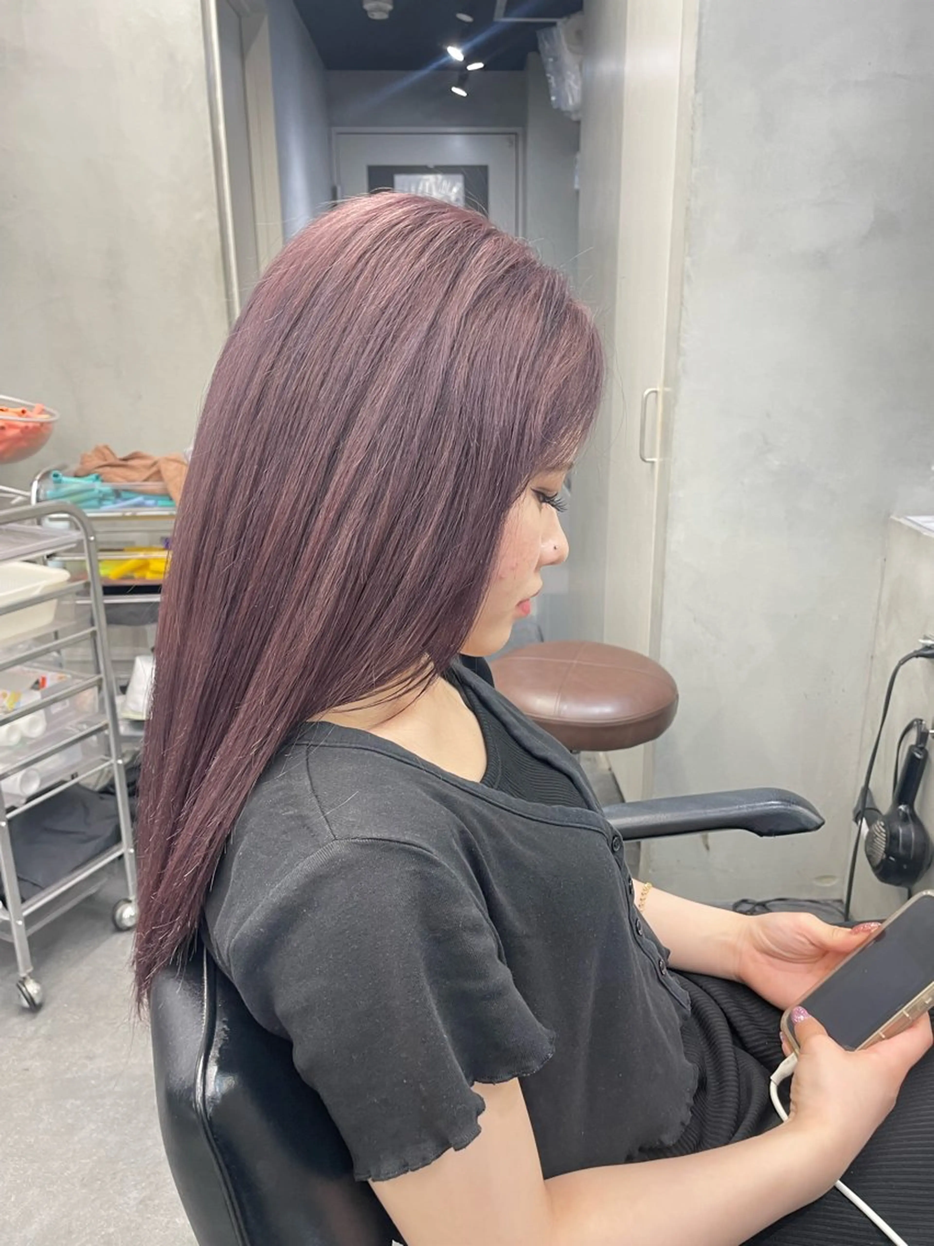 ロング 松田 優斗のヘアスタイル