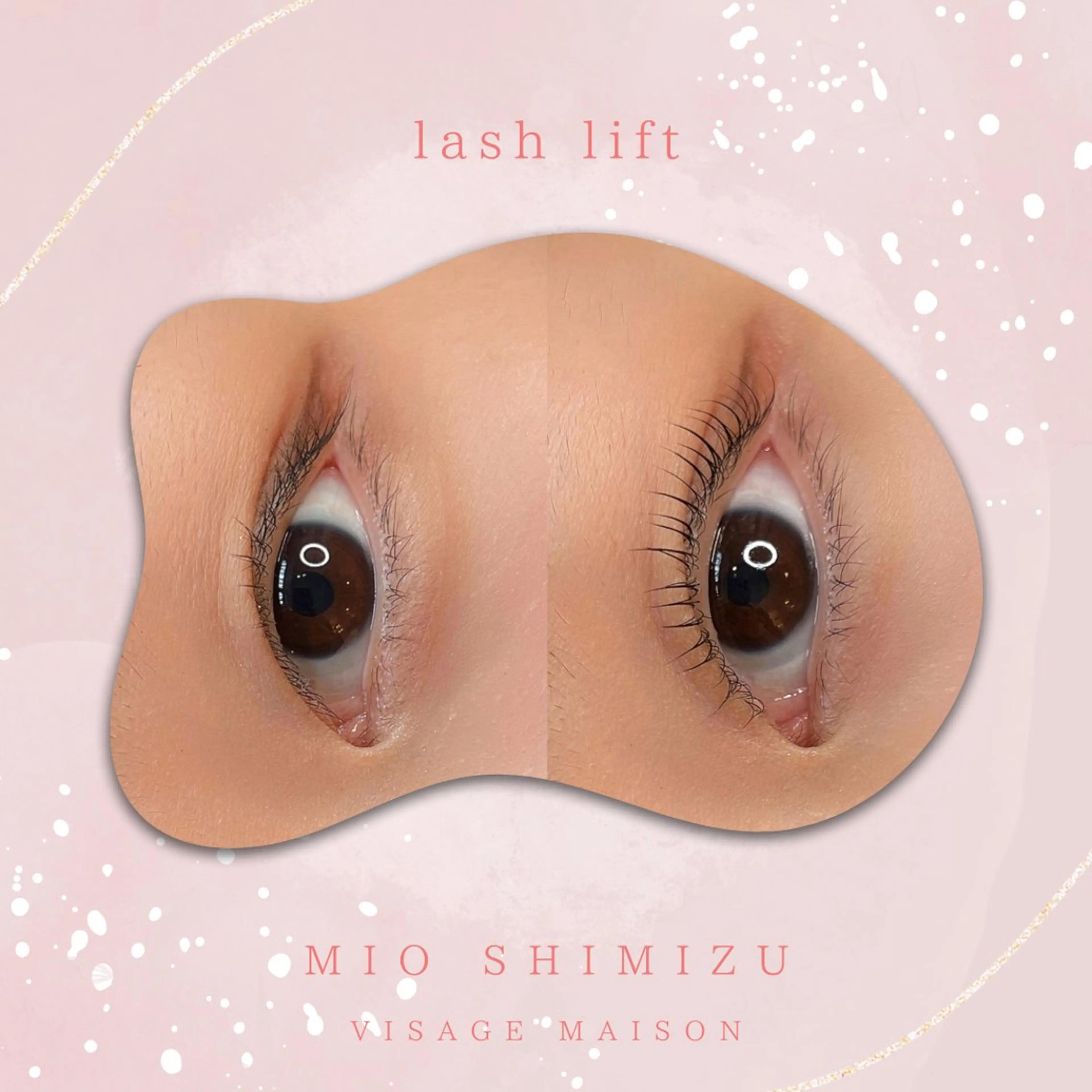 マツエク・マツパ ヴィサージュメゾン しみずのマツエク・マツパデザイン