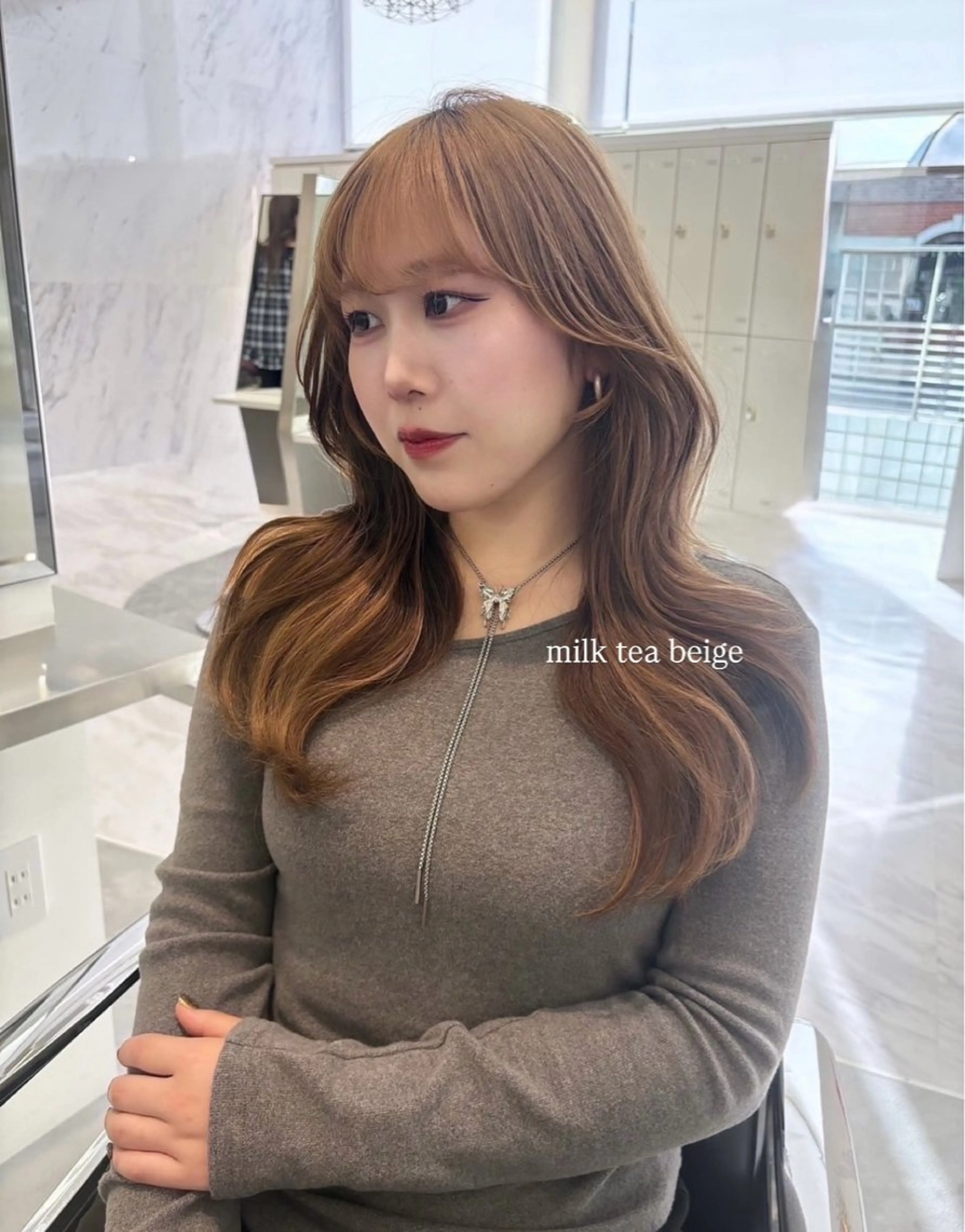 ロング Parve Mix/ 平 奈果🎀のヘアスタイル