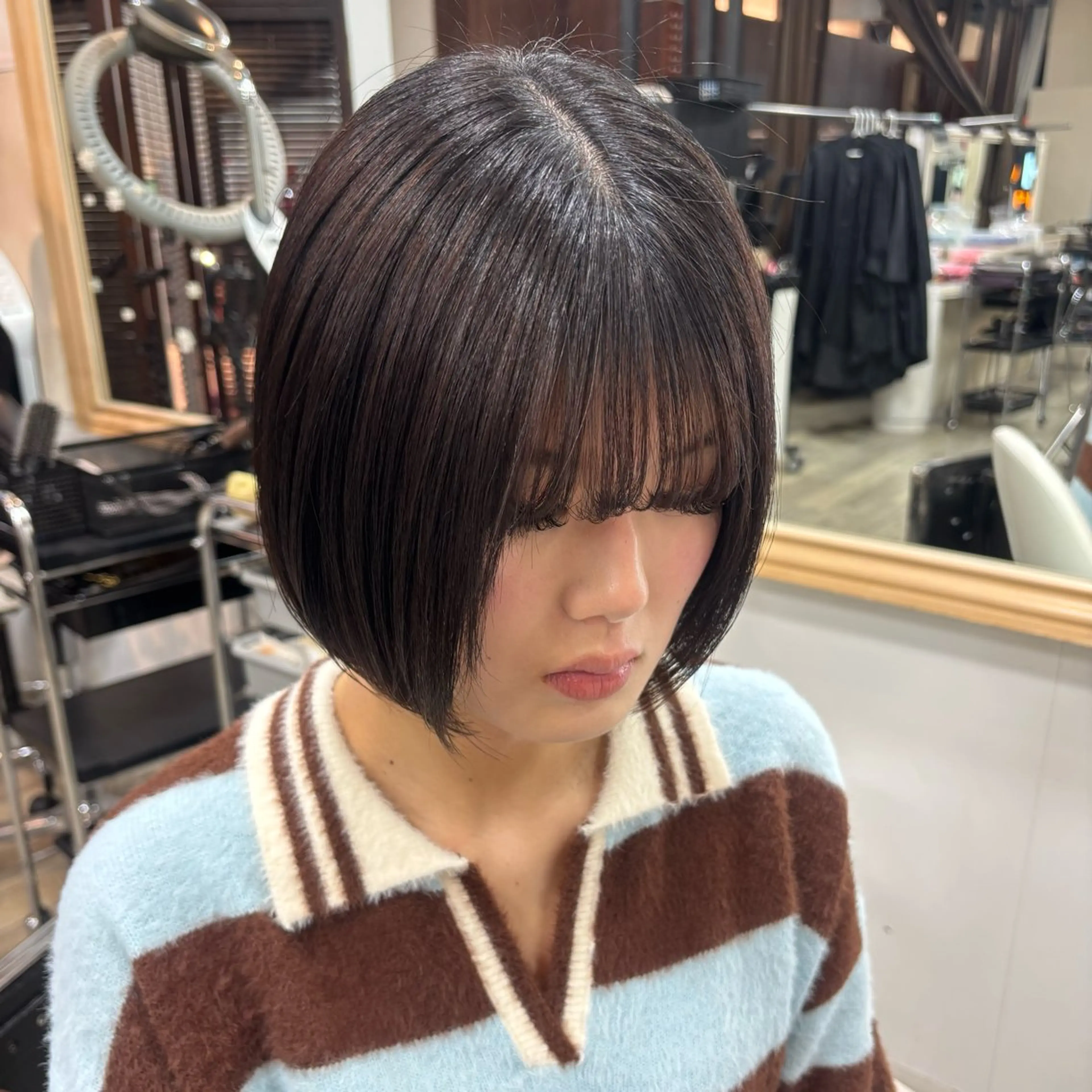 ショート カット トリートメント さとう さくらのヘアスタイル