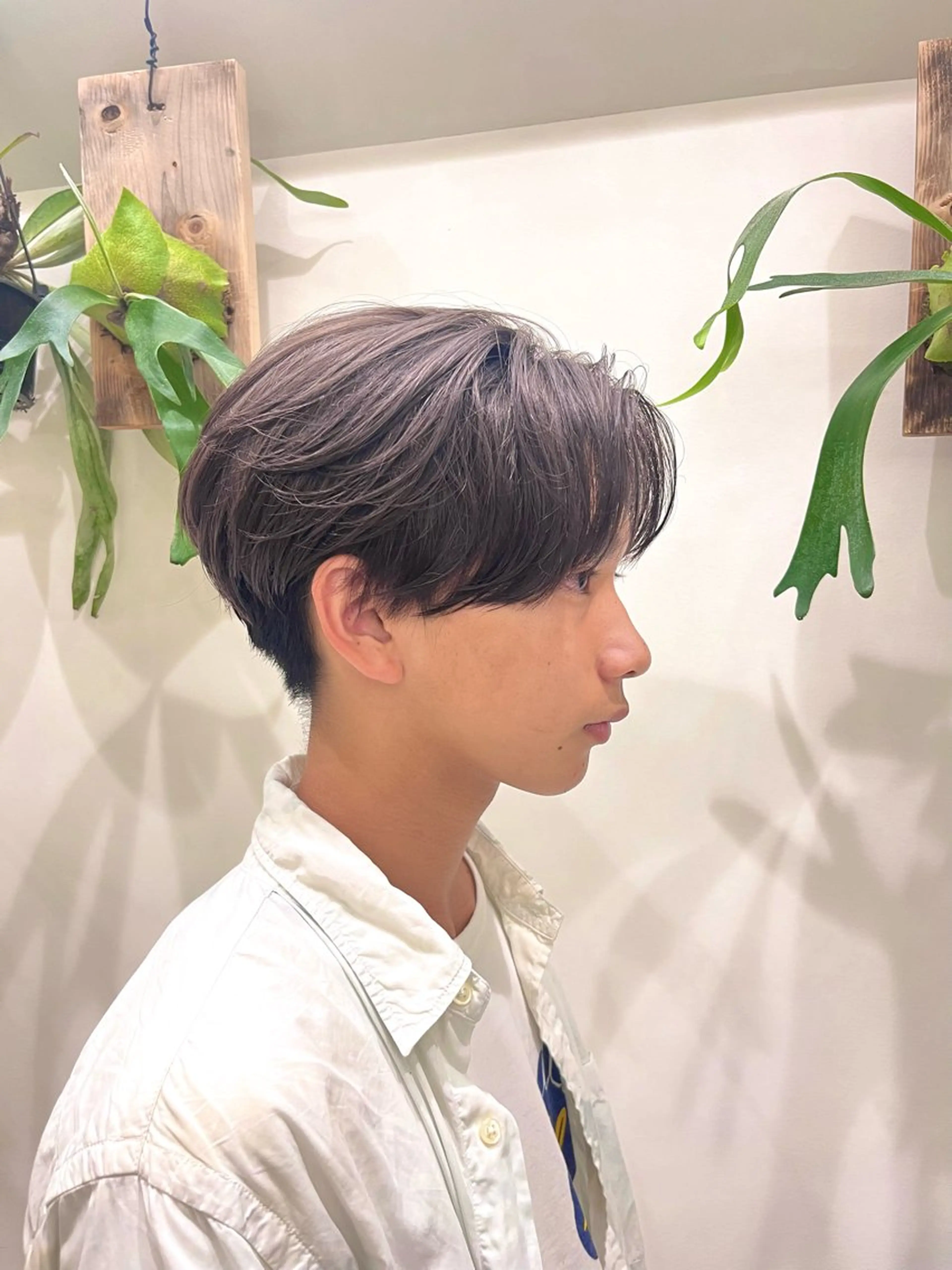 トーンアップワンカラー(寒色カラー)💙🩵💜🩶ミニモ学割、モデル様でご案内可能です!の写真