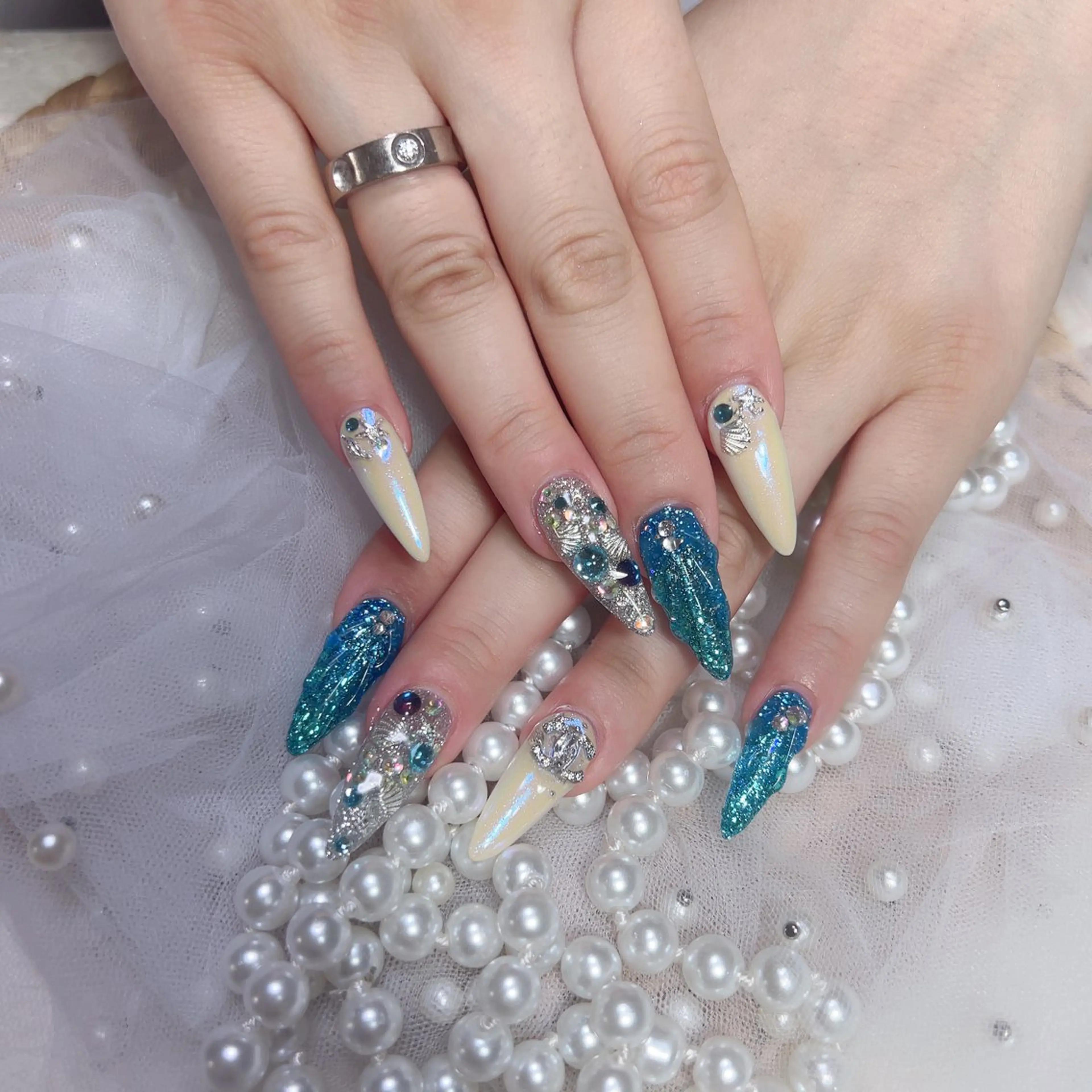 ネイル ハンドネイル Maggie Nail🦩のネイルデザイン