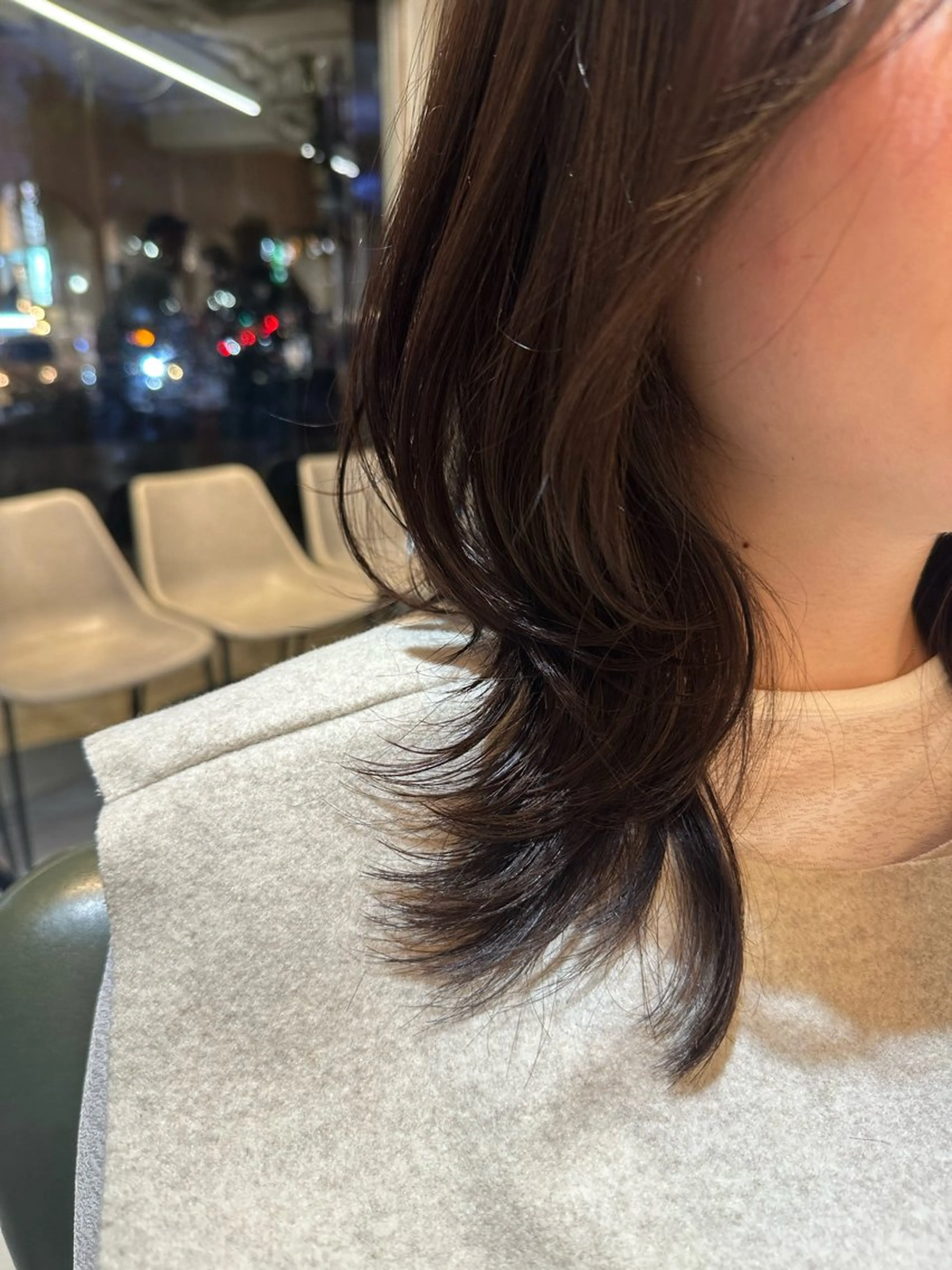 ミディアム レイヤーカット fukuyasu rikaのネイルデザイン