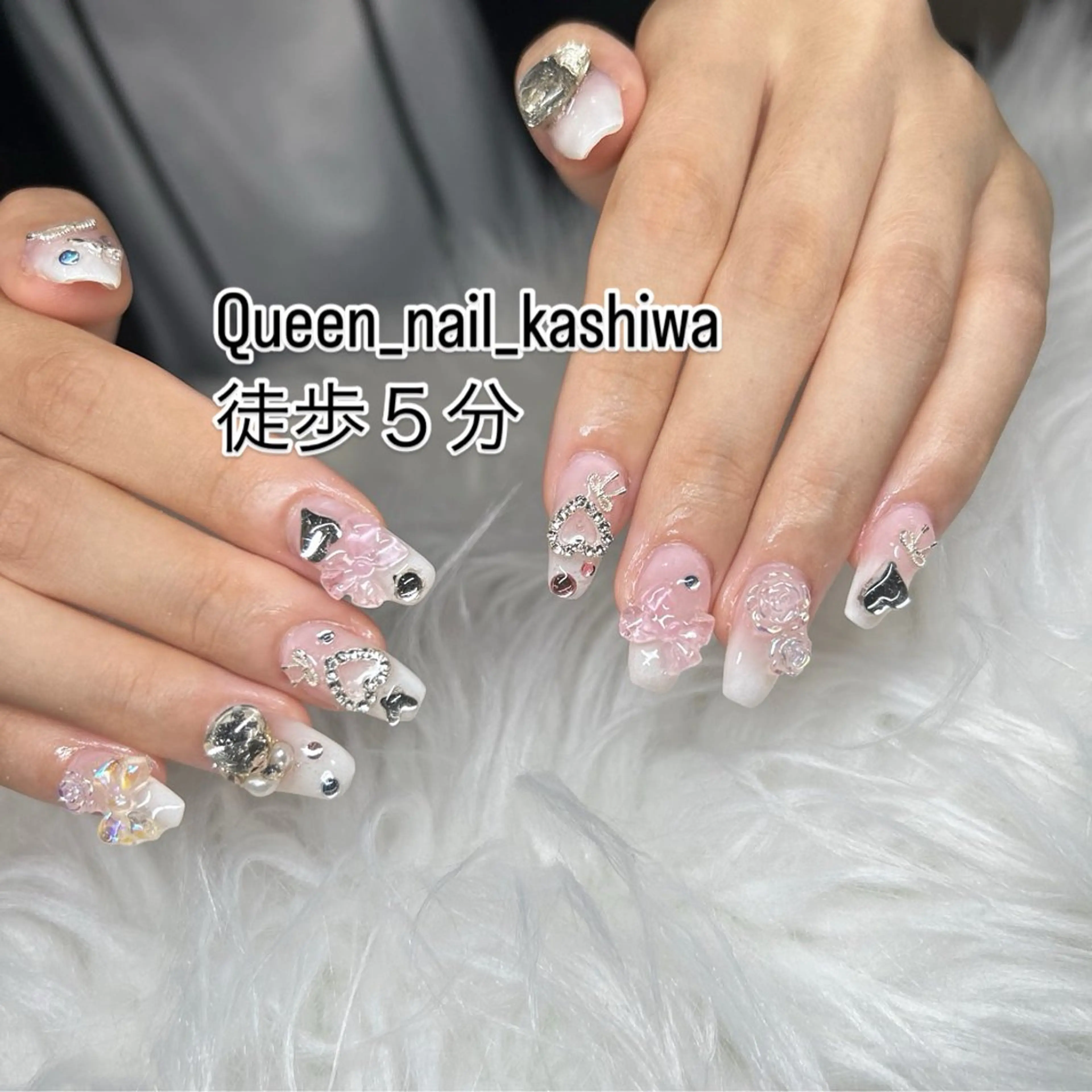 ネイル Queen Nail 柏店　クイーンネイルのネイルデザイン