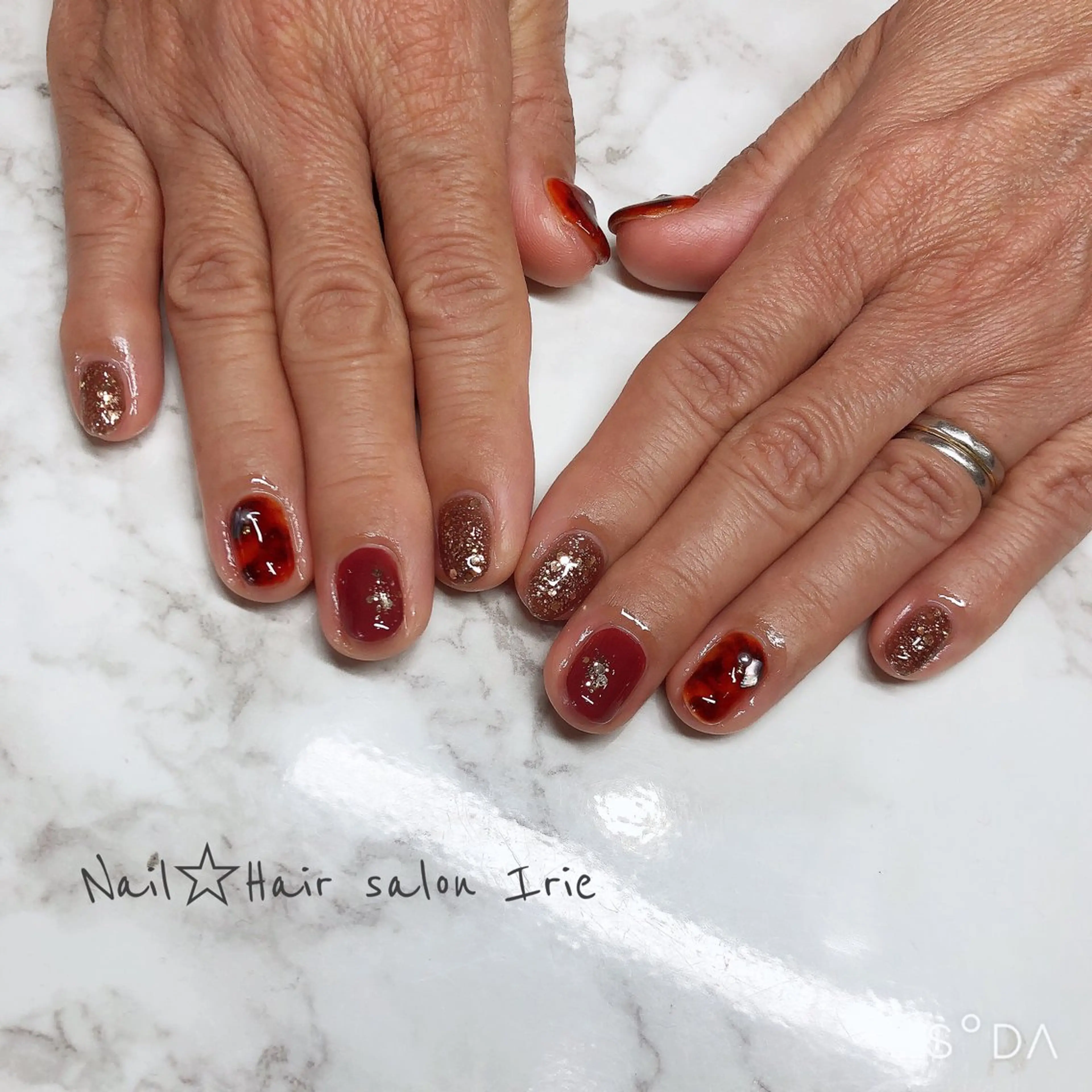 ネイル ハンドネイル Hair salon Irie所属・與儀 知佳のネイルデザイン