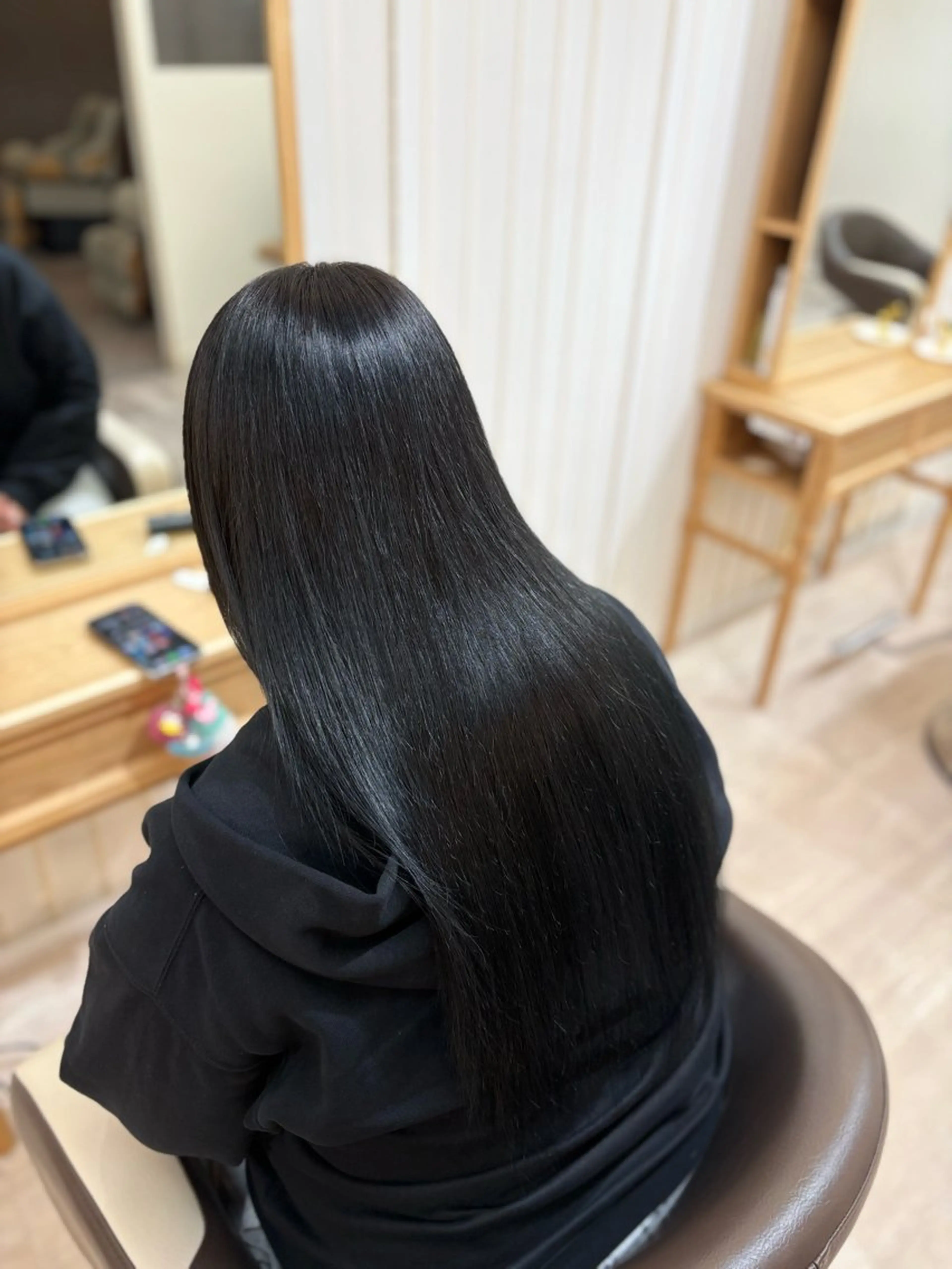 ロング カラー ヘアカラー 🪐韓国／グレージュ ／ ｓａｋｕｒａ☽⋰のヘアスタイル