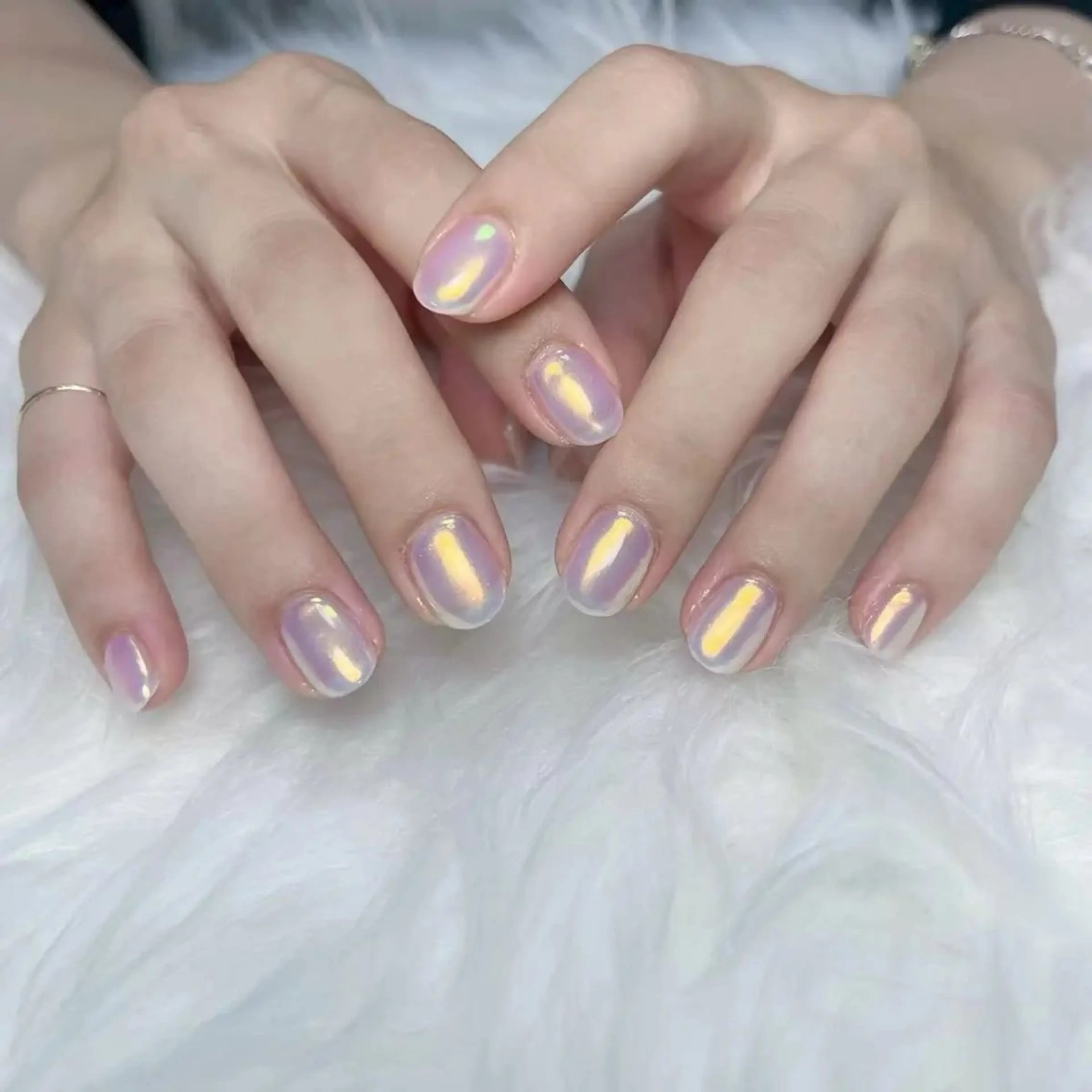 ネイル ハンドネイル WHITE NAIL 鳳店AYUMIのネイルデザイン