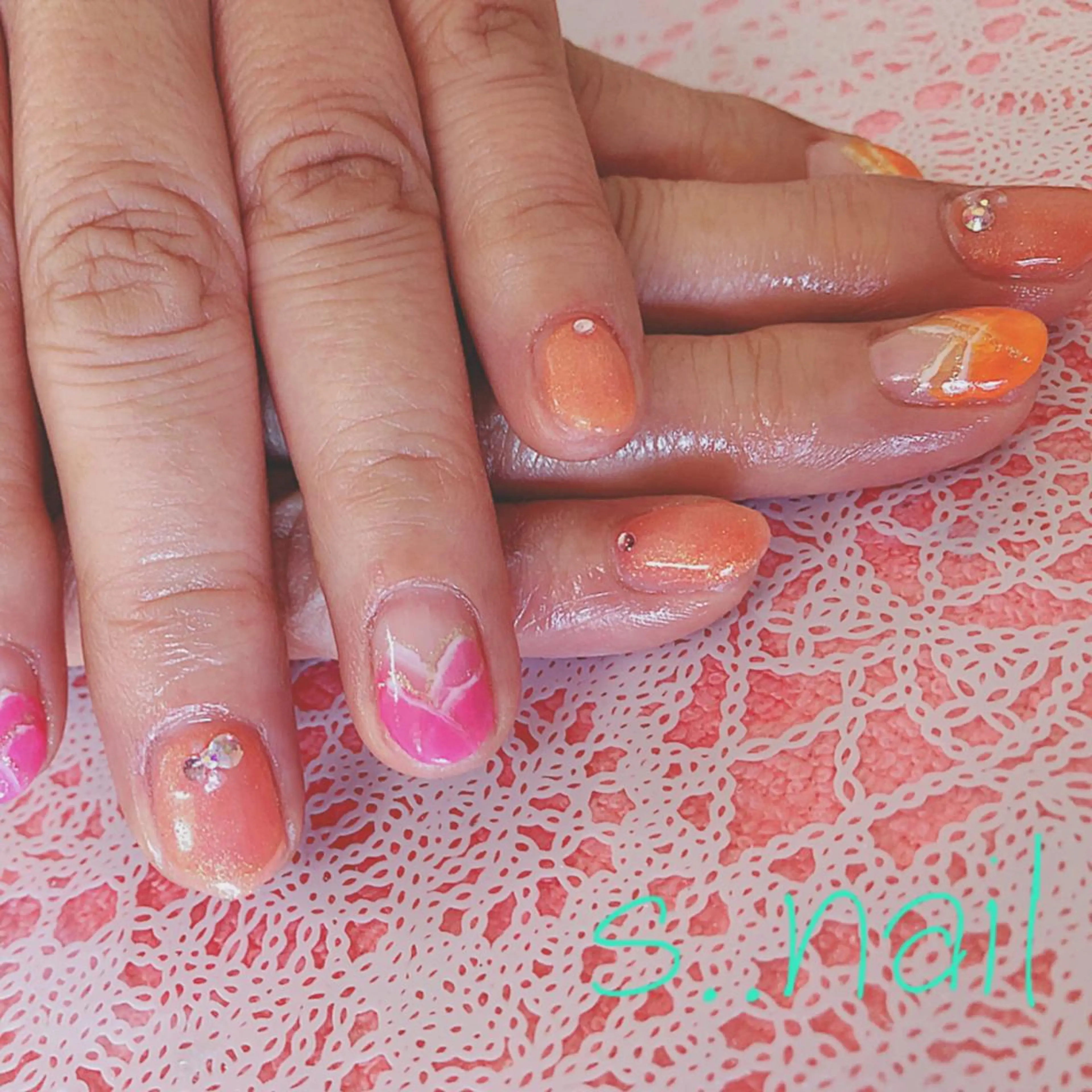 ネイル アートネイル フレンチネイル ハンドネイル フットネイル s..nail / MORITAのネイルデザイン