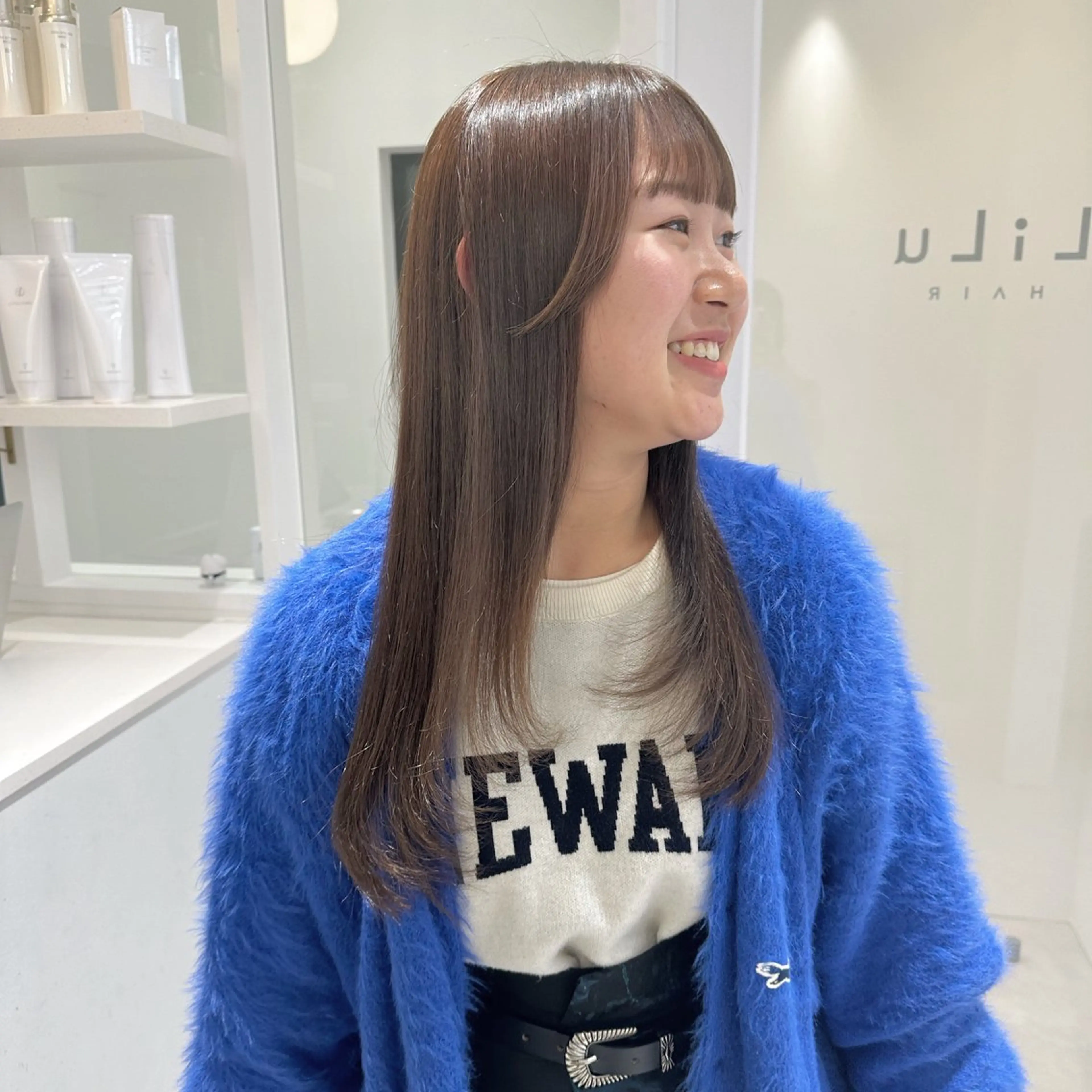 ロング カラー お洒落パーマ/ 艶カラー/michiのヘアスタイル