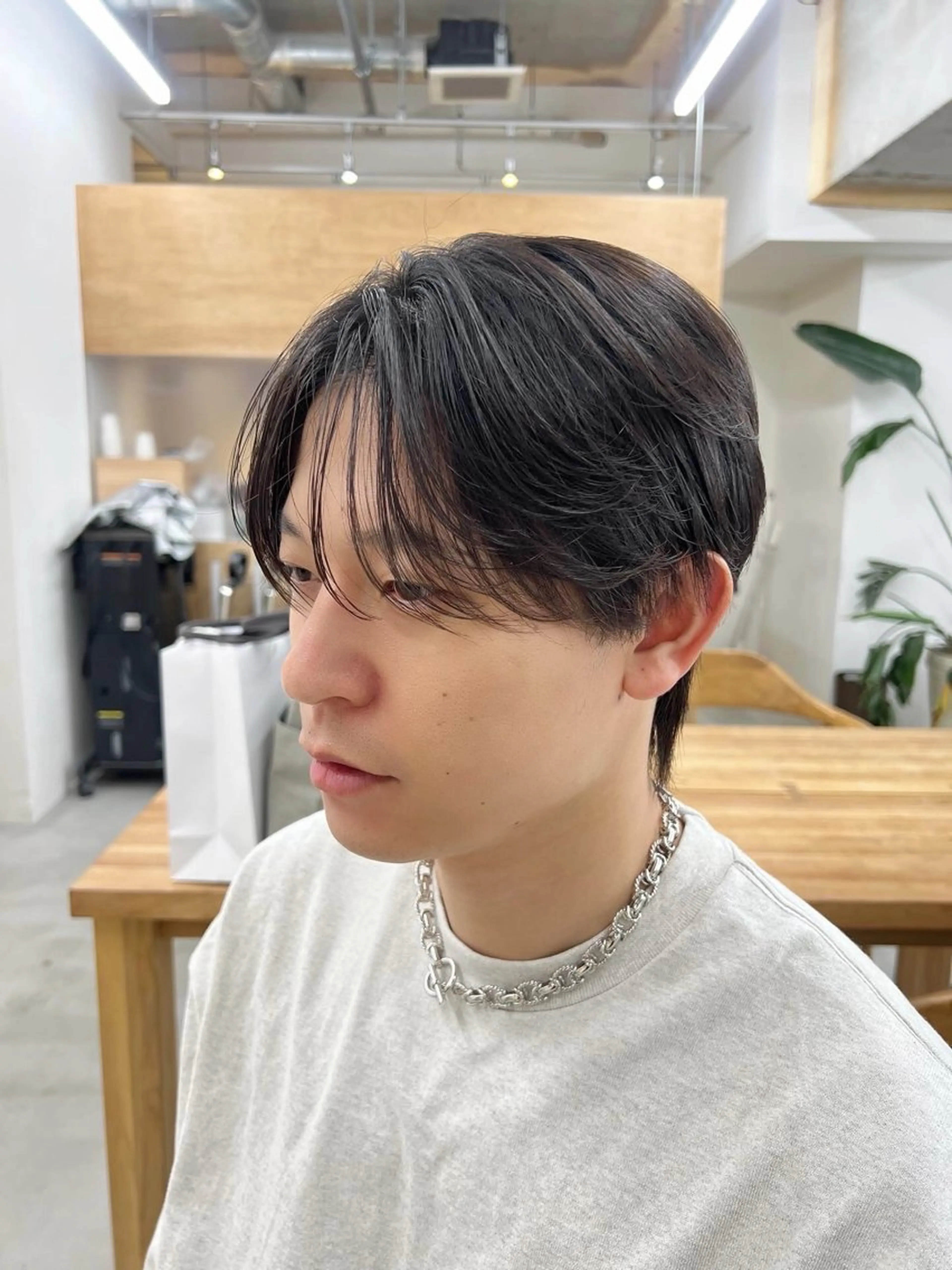 メンズ カット 縮毛矯正 トリートメント 表参道/kozue/ 艶髪/髪質改善のヘアスタイル