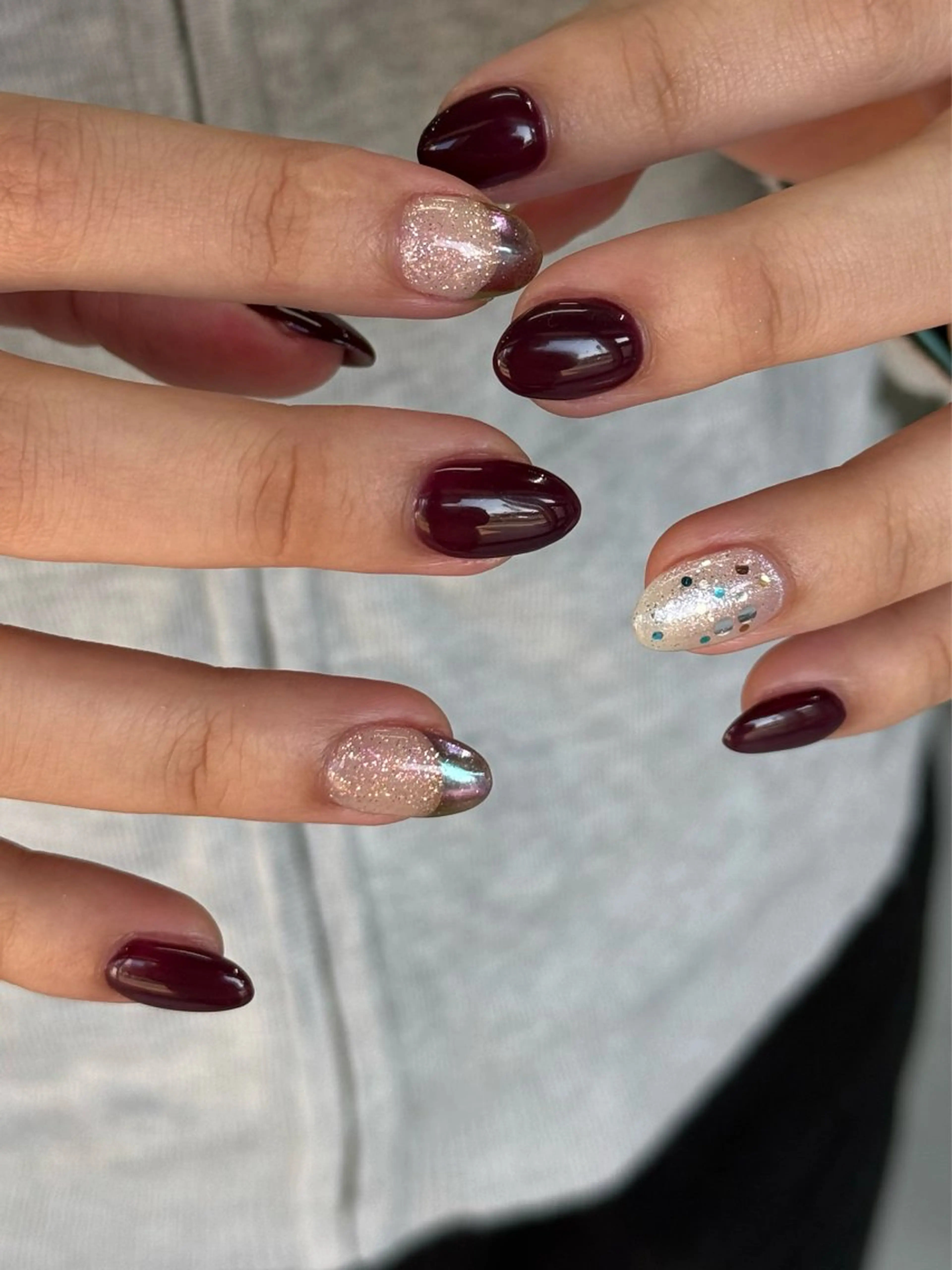 ネイル 持ち込み ハンドネイル MISATO ネイリスト福岡/薬院のネイルデザイン