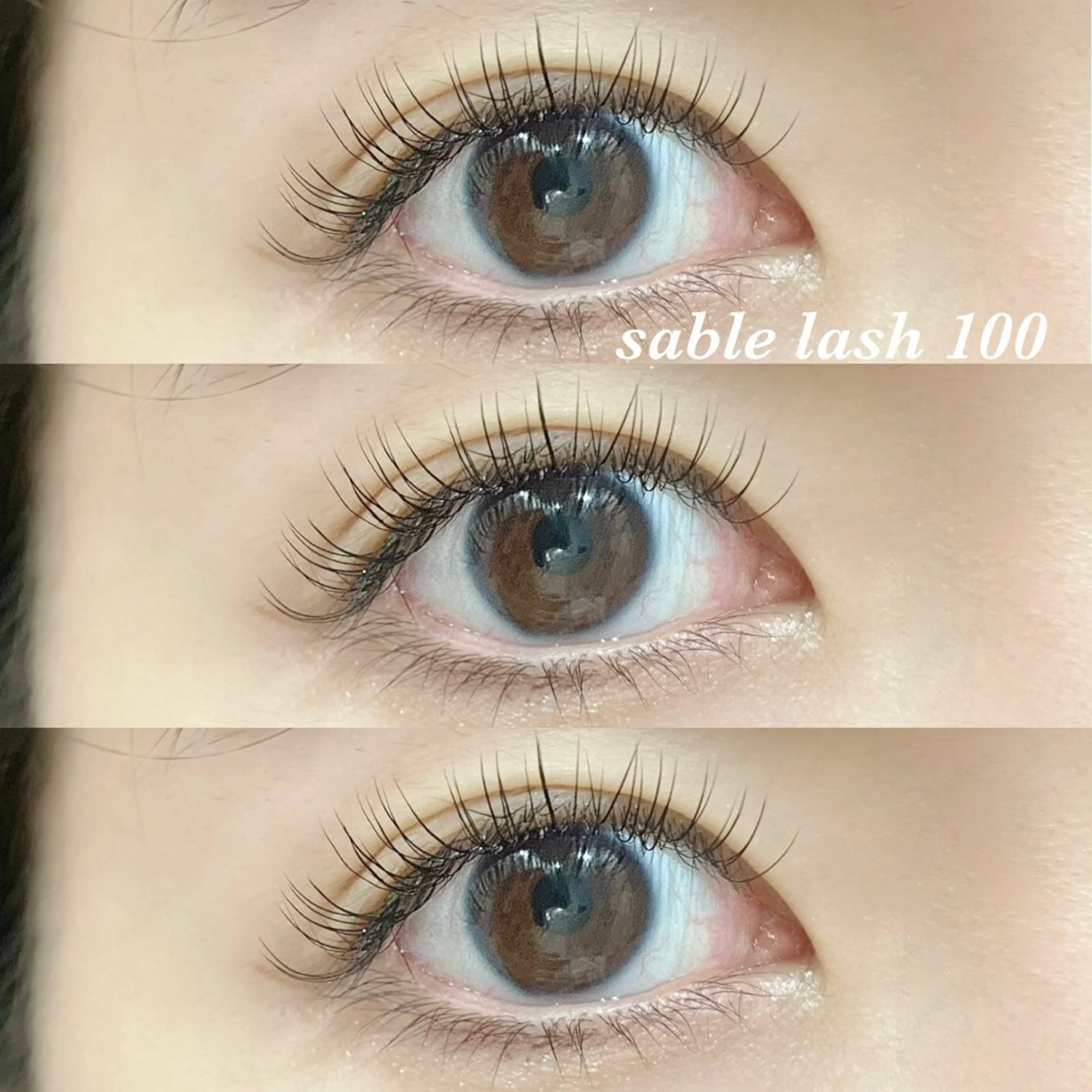 マツエク・マツパ Dカール 目尻長め Kaile. 恵比寿所属・kokubo suzuka 恵比寿のマツエク・マツパデザイン