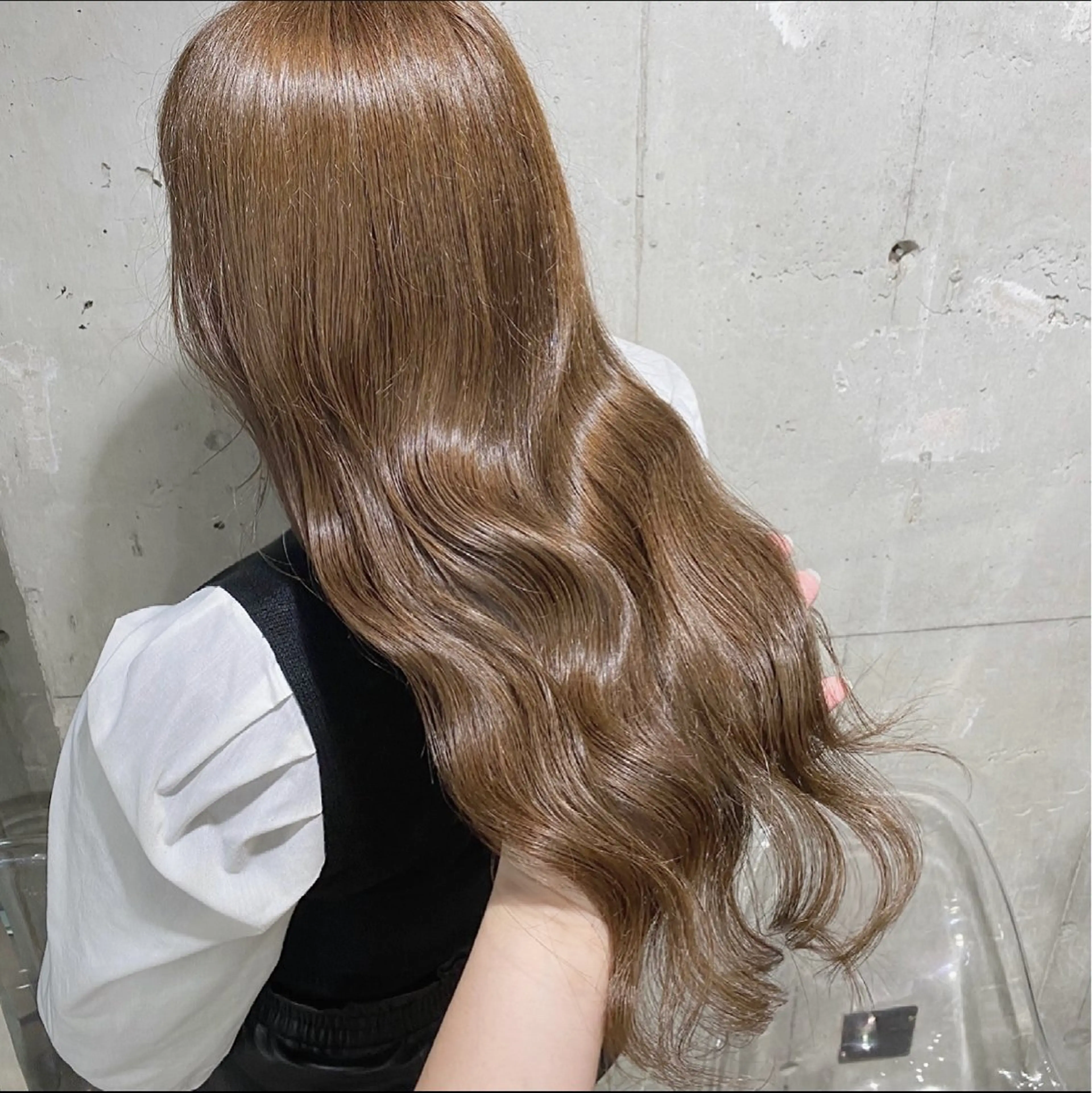 ロング カラー ヘアカラー トリートメント 🔷似合わせのプロ KUMA🔷のヘアスタイル