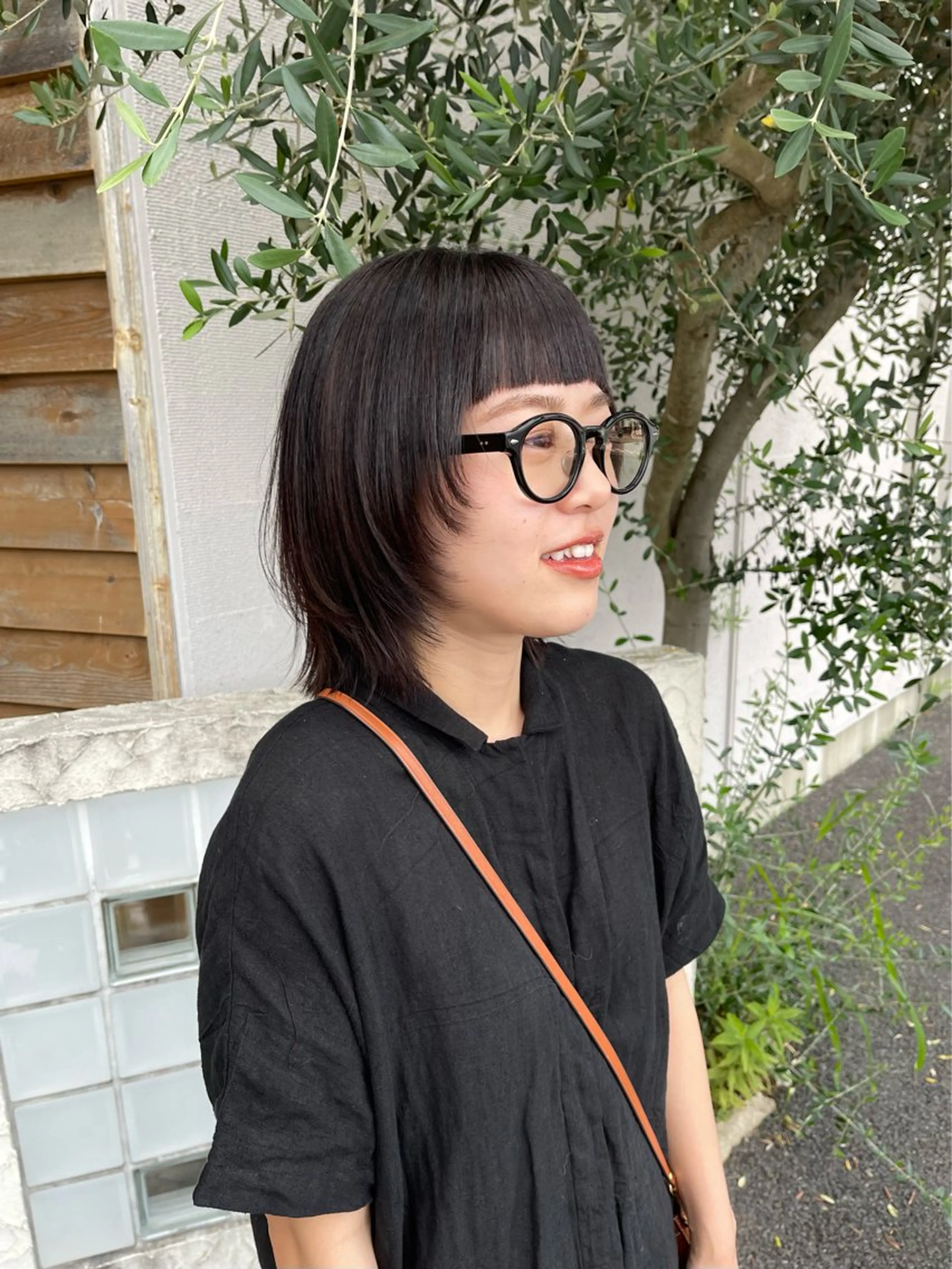 セミロング カット CEEK /NO.4所属・梶原 真帆のヘアスタイル