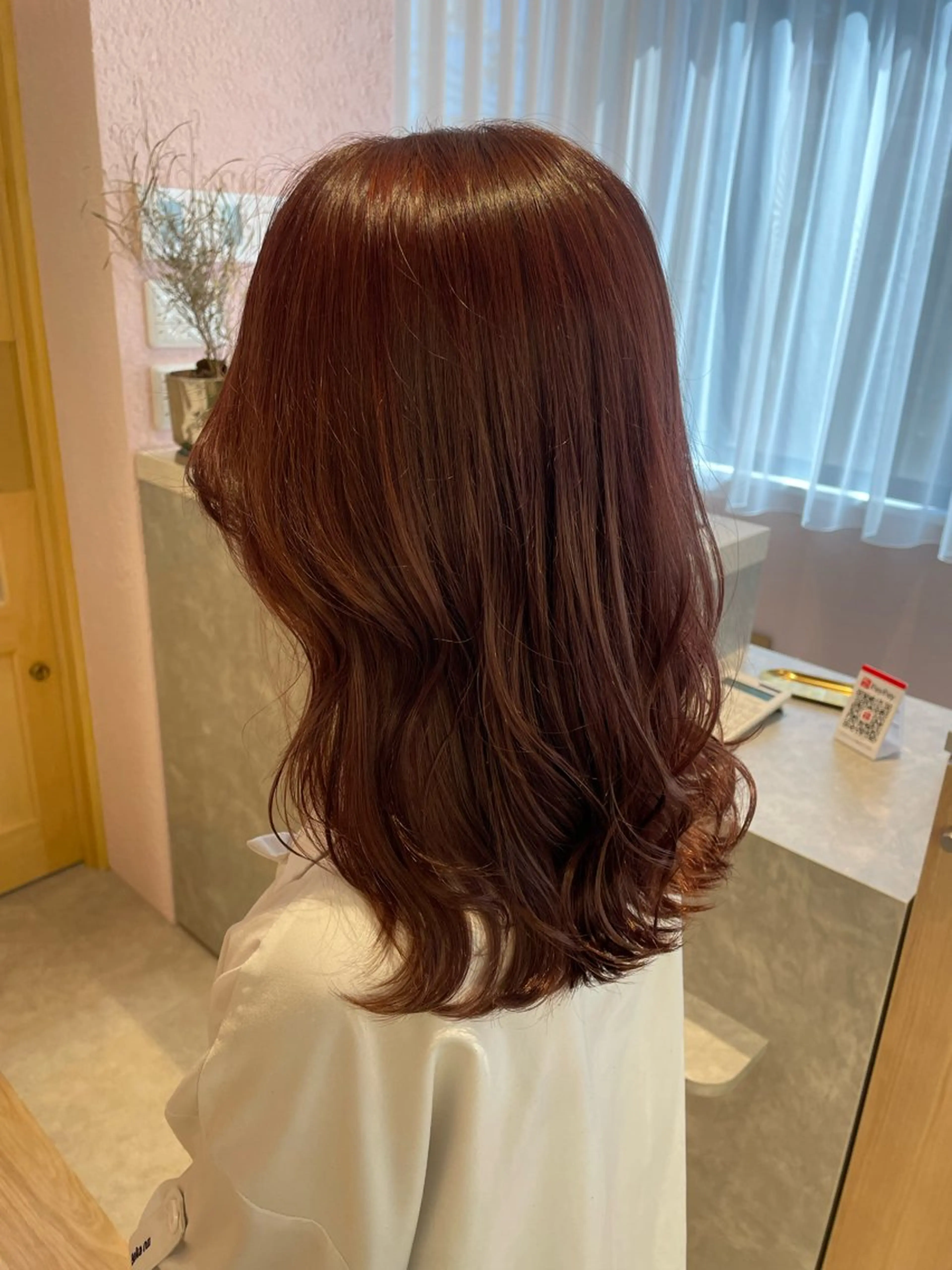 セミロング カラー belta.🌱 安藝夏花🌻のヘアスタイル