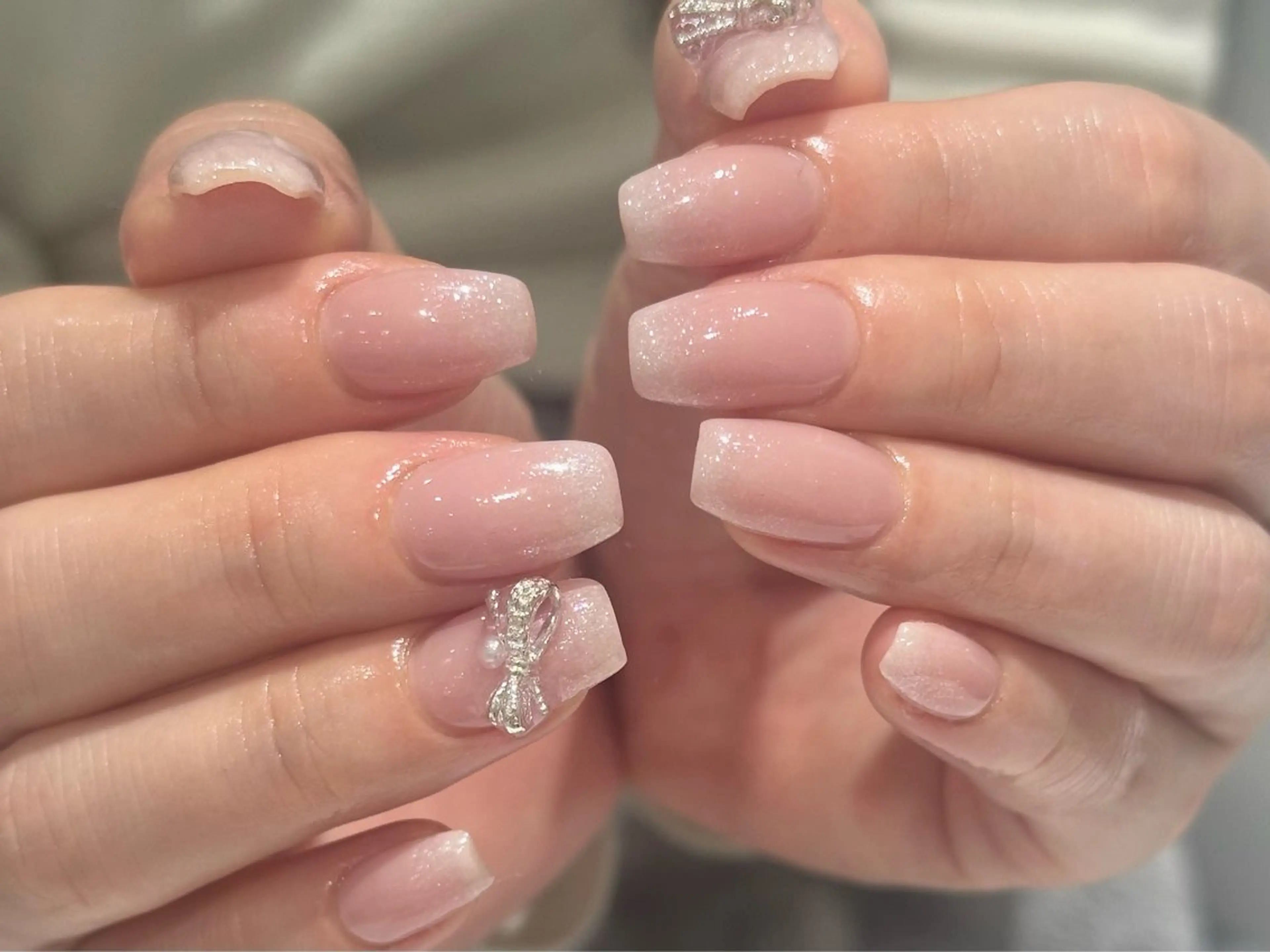 ネイル グラデーション ハンドネイル 山藤 萌永のネイルデザイン