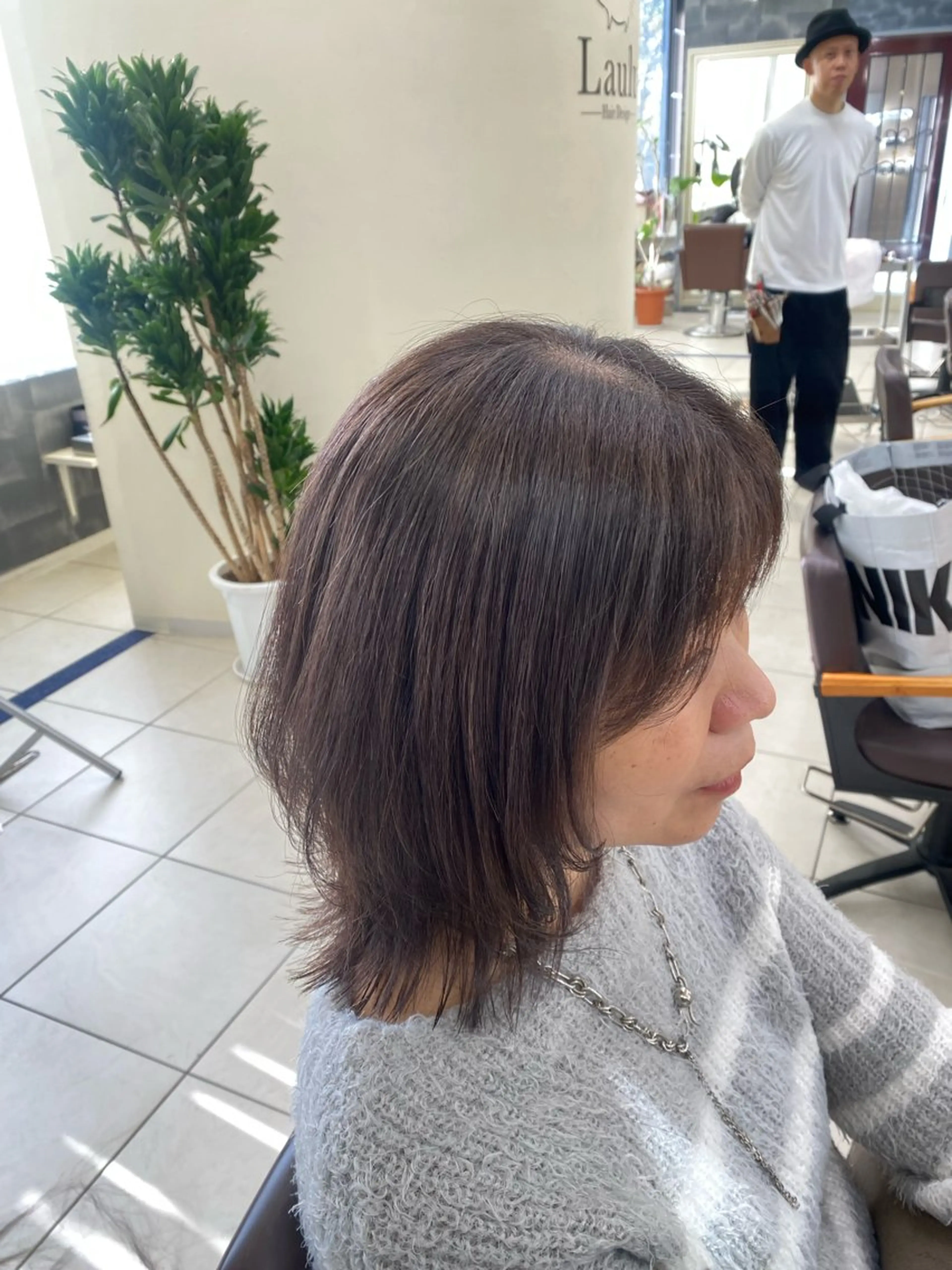 セミロング カラー 🪼かえで🪼臼井 髪質改善/縮毛矯正のヘアスタイル