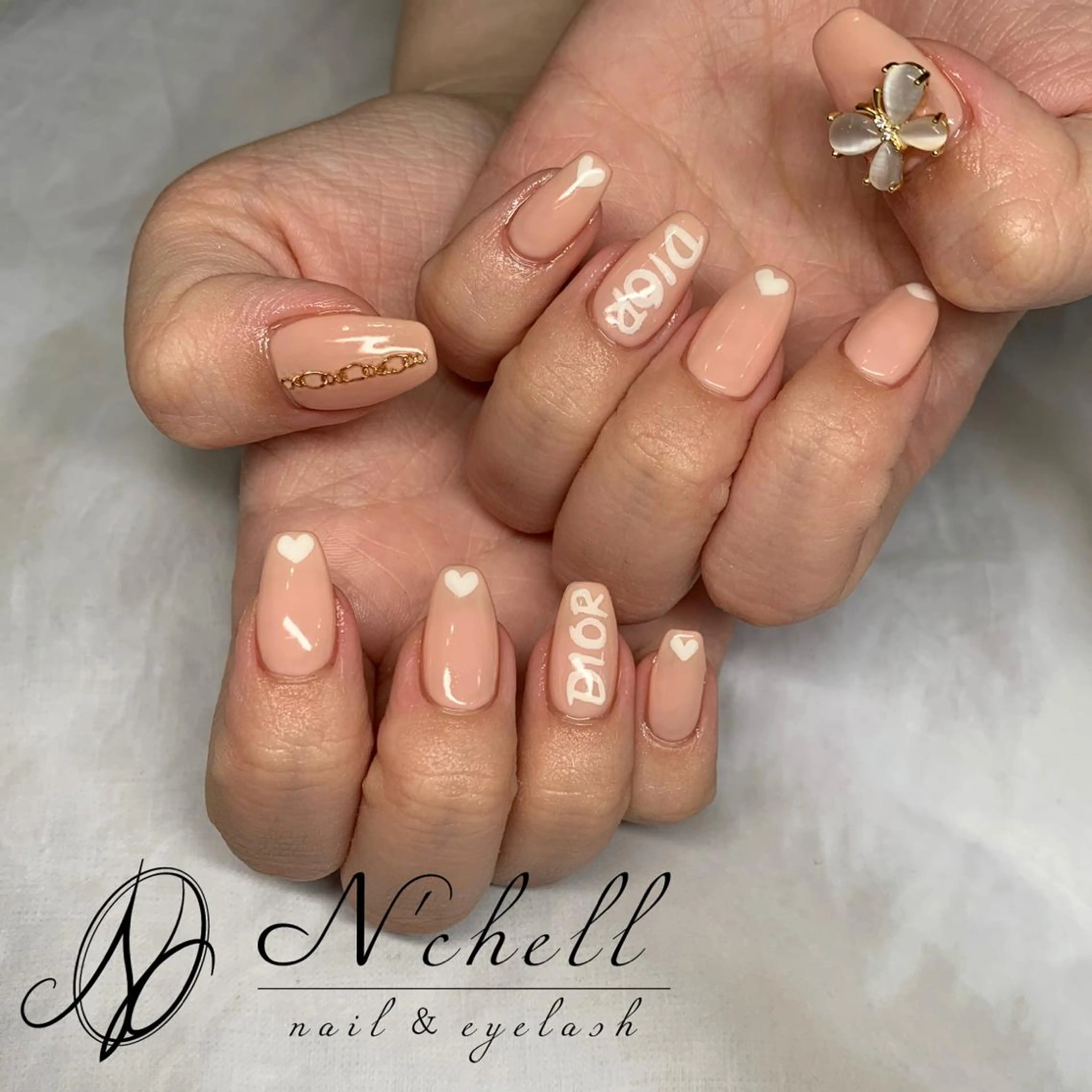 ネイル アートネイル 持ち込み ハンドネイル Nailist Minekiのネイルデザイン